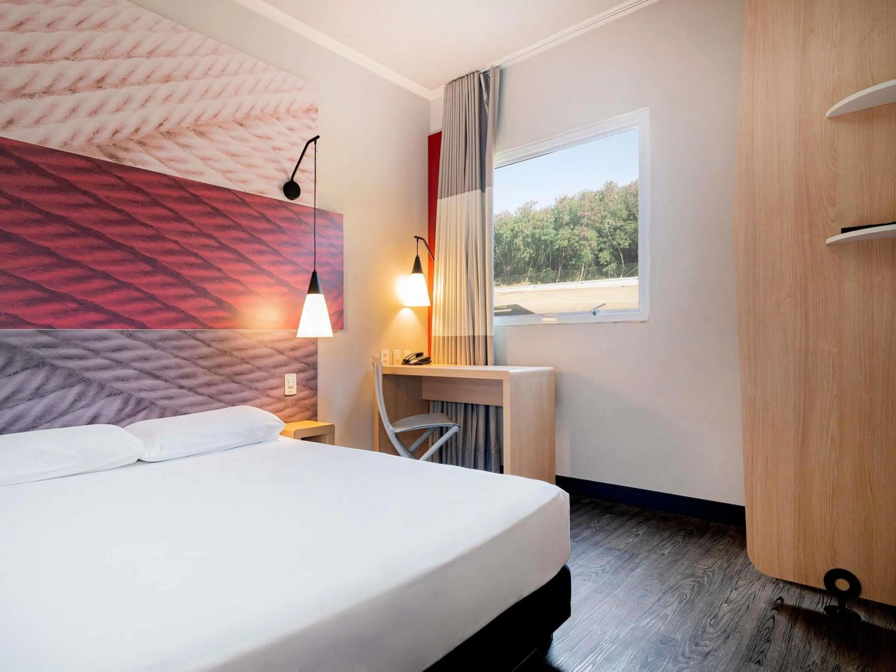 Bedroom, Bed in ibis Piracicaba