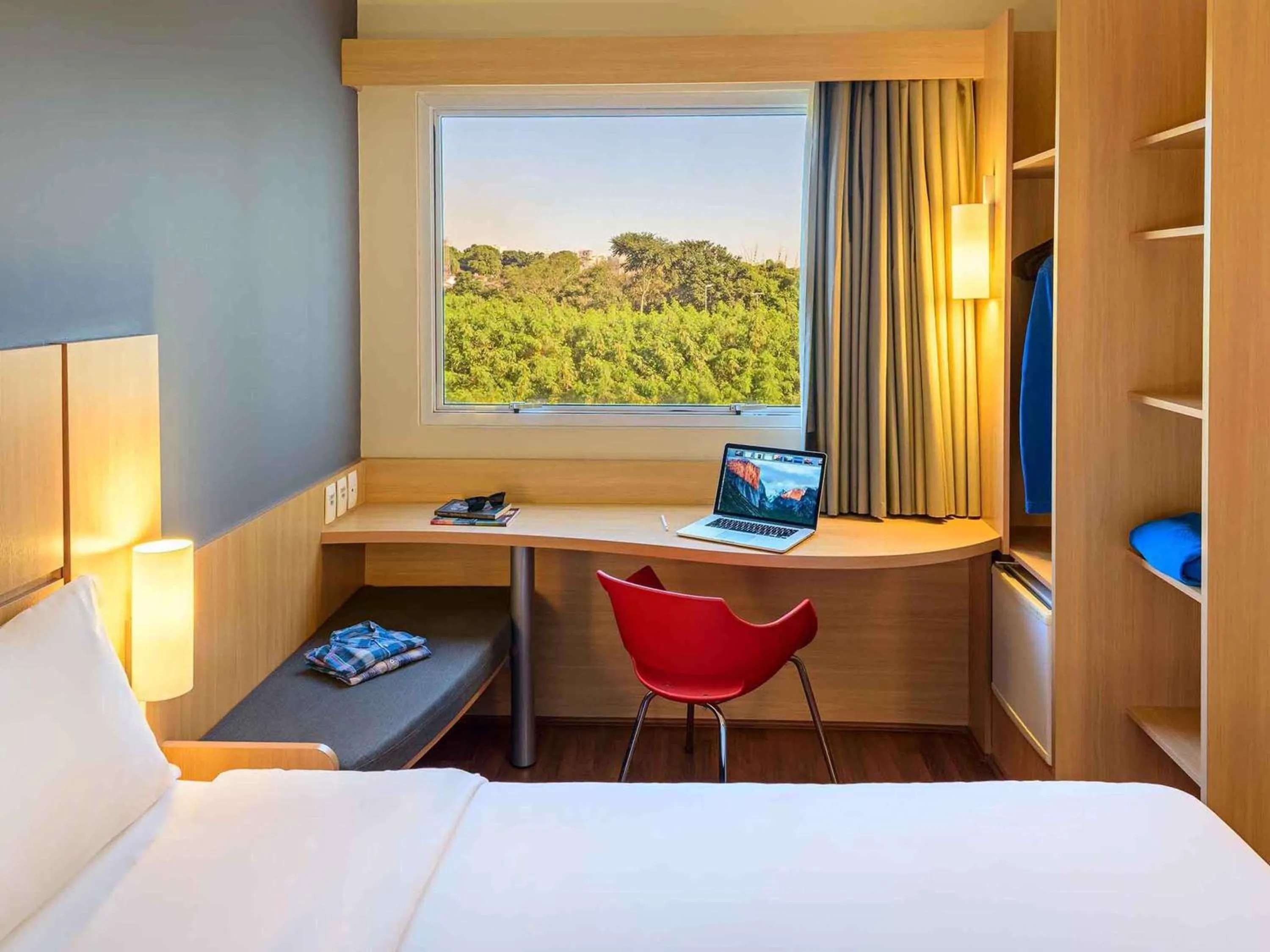 Bedroom, Bed in ibis Piracicaba