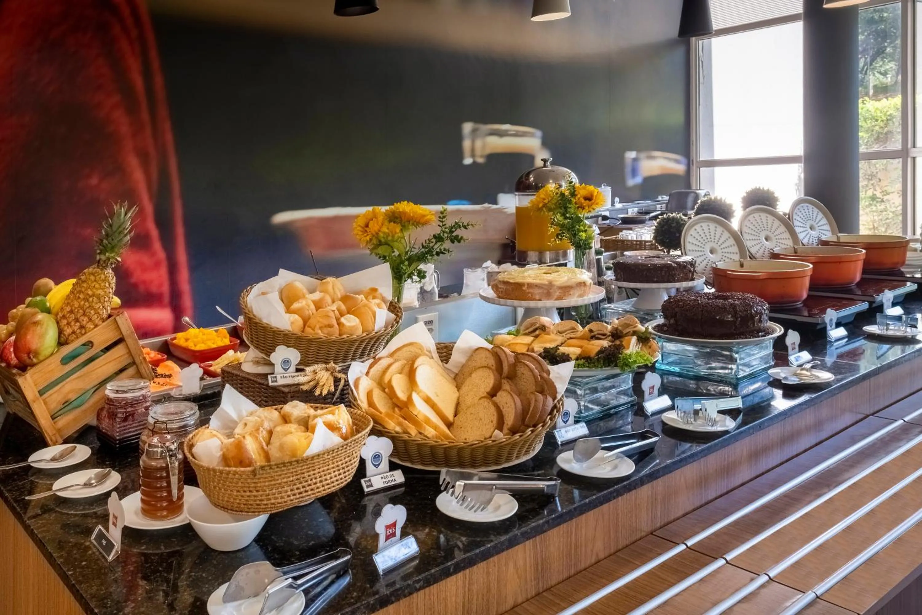 Breakfast in ibis Sao Jose do Rio Preto