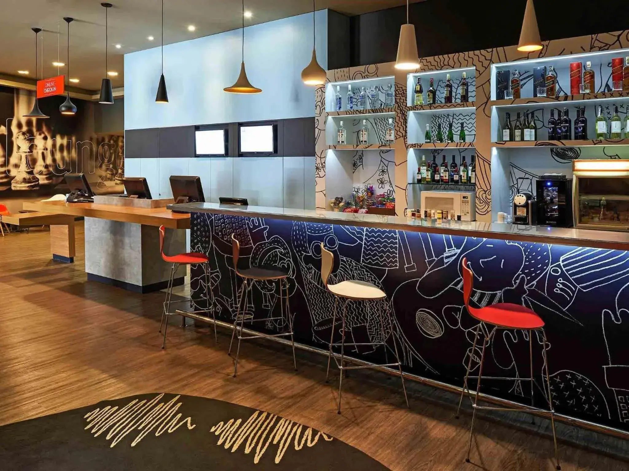 Lounge or bar in ibis Sao Jose do Rio Preto Lounge or bar in ibis Sao Jose do Rio Preto