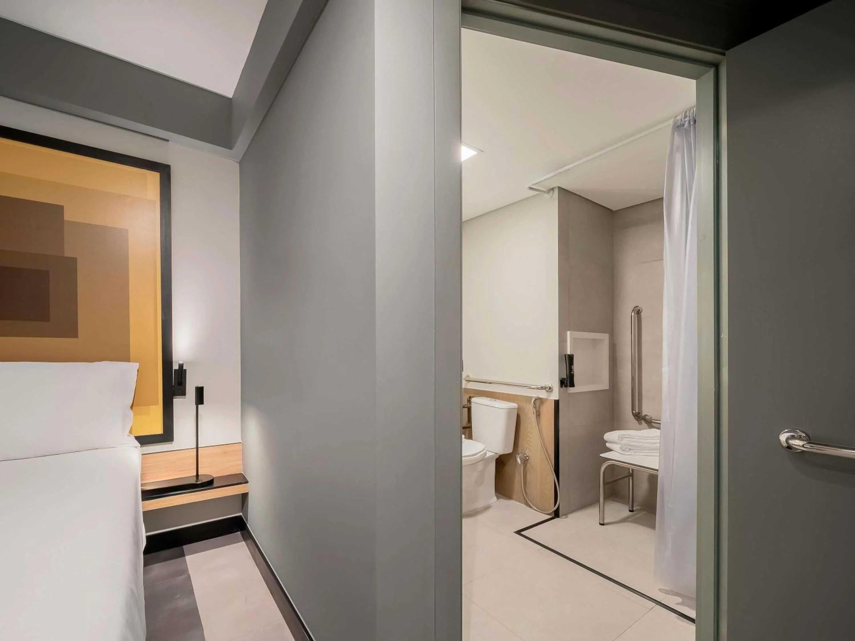 Bedroom in ibis Sao Paulo Paulista