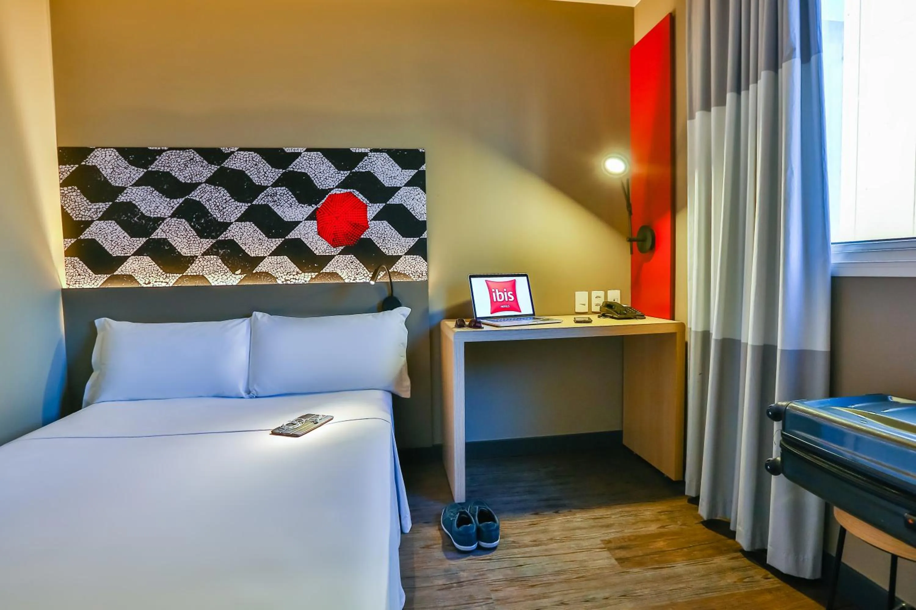 Bedroom, Bed in ibis Sao Paulo Morumbi