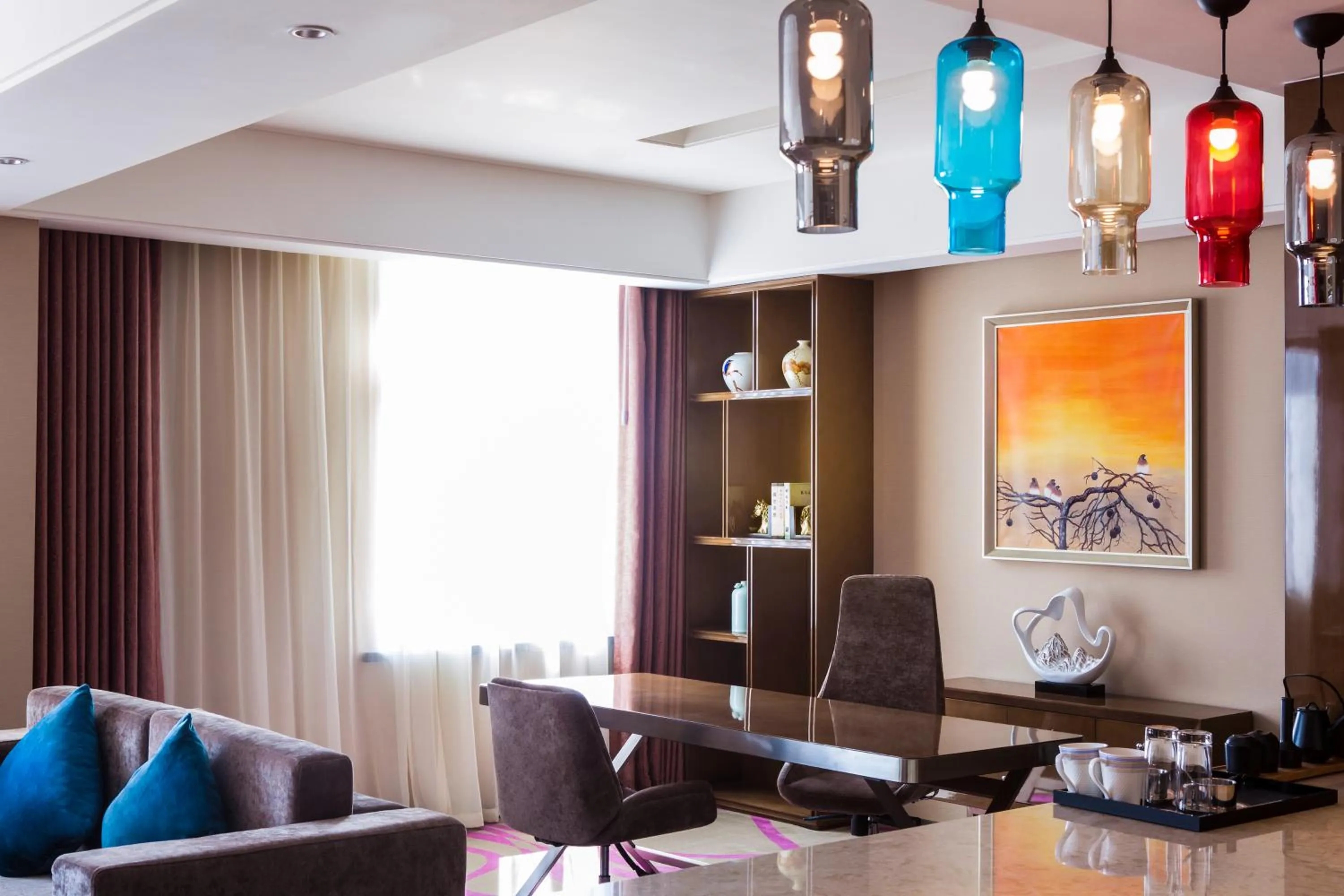 Living room in Novotel Daqing Haofang