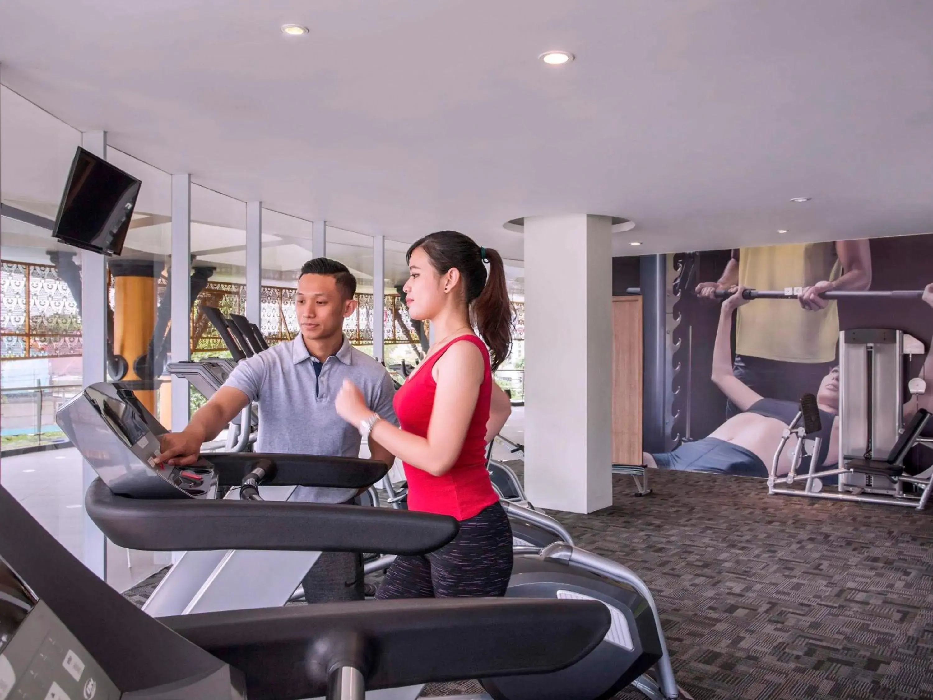 Fitness centre/facilities in Grand Mercure Yogyakarta Adi Sucipto Fitness centre/facilities in Grand Mercure Yogyakarta Adi Sucipto
