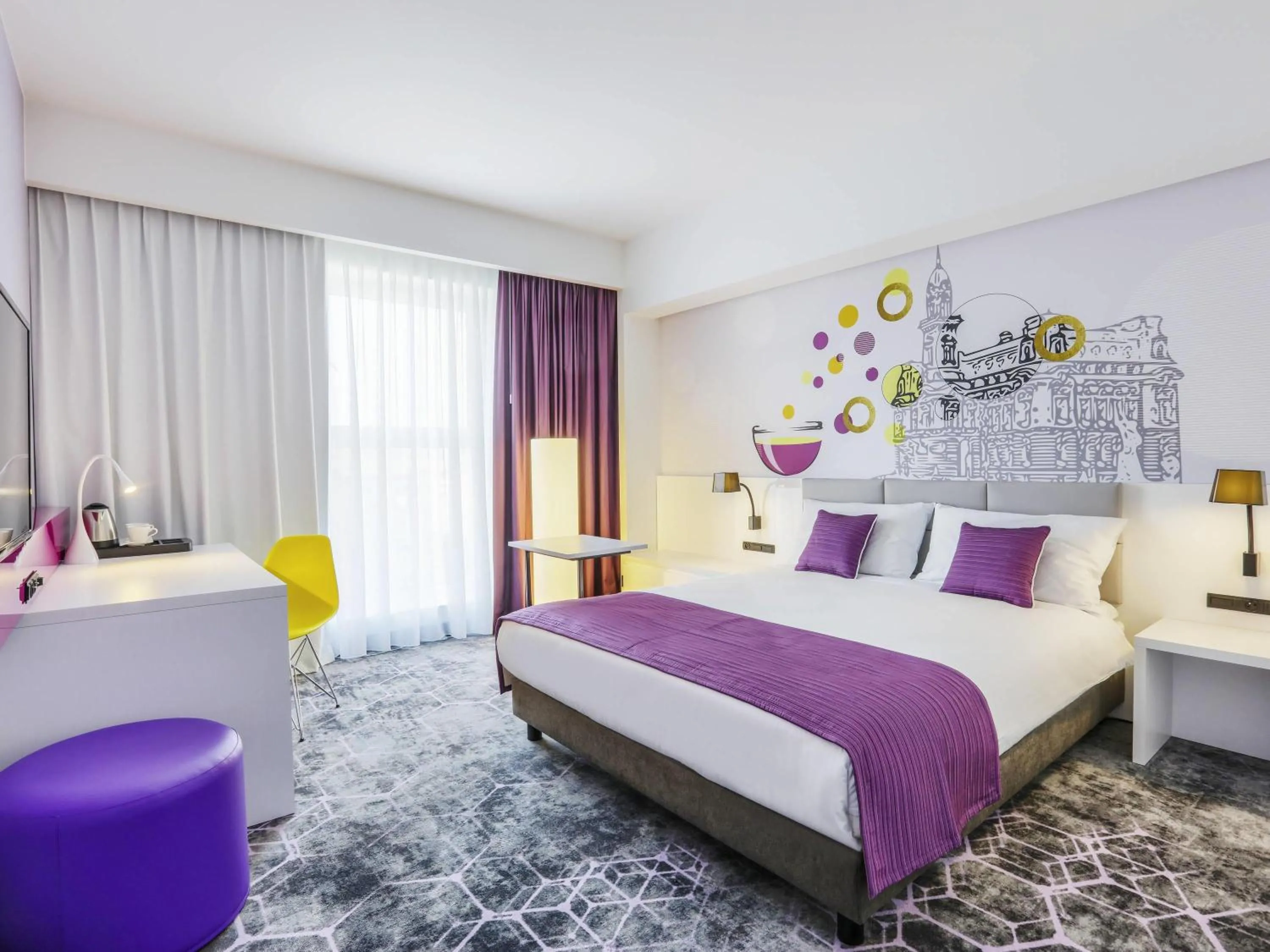 Bedroom, Bed in ibis Styles Nowy Sacz