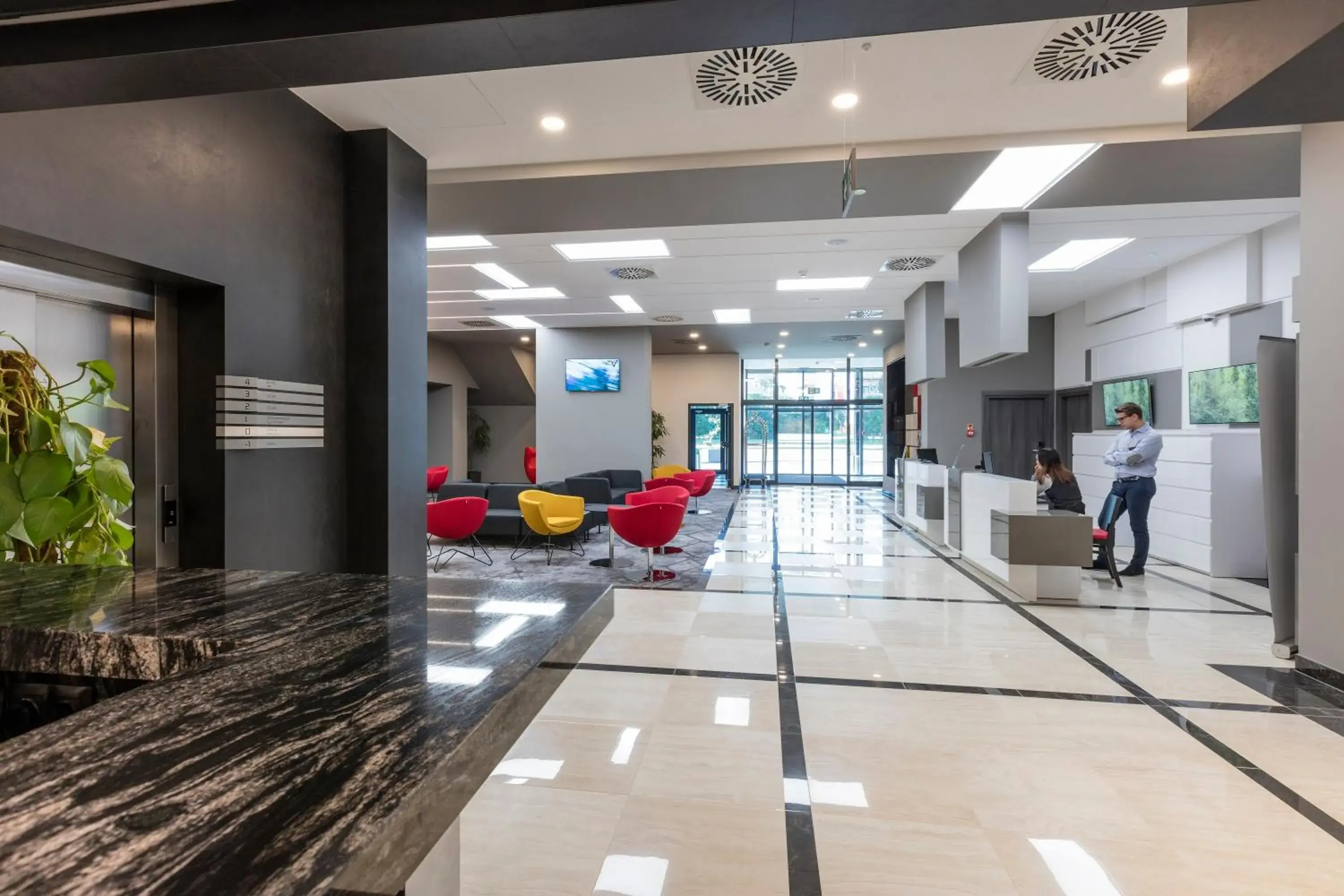 Lobby or reception in ibis Styles Nowy Sacz Lobby or reception in ibis Styles Nowy Sacz