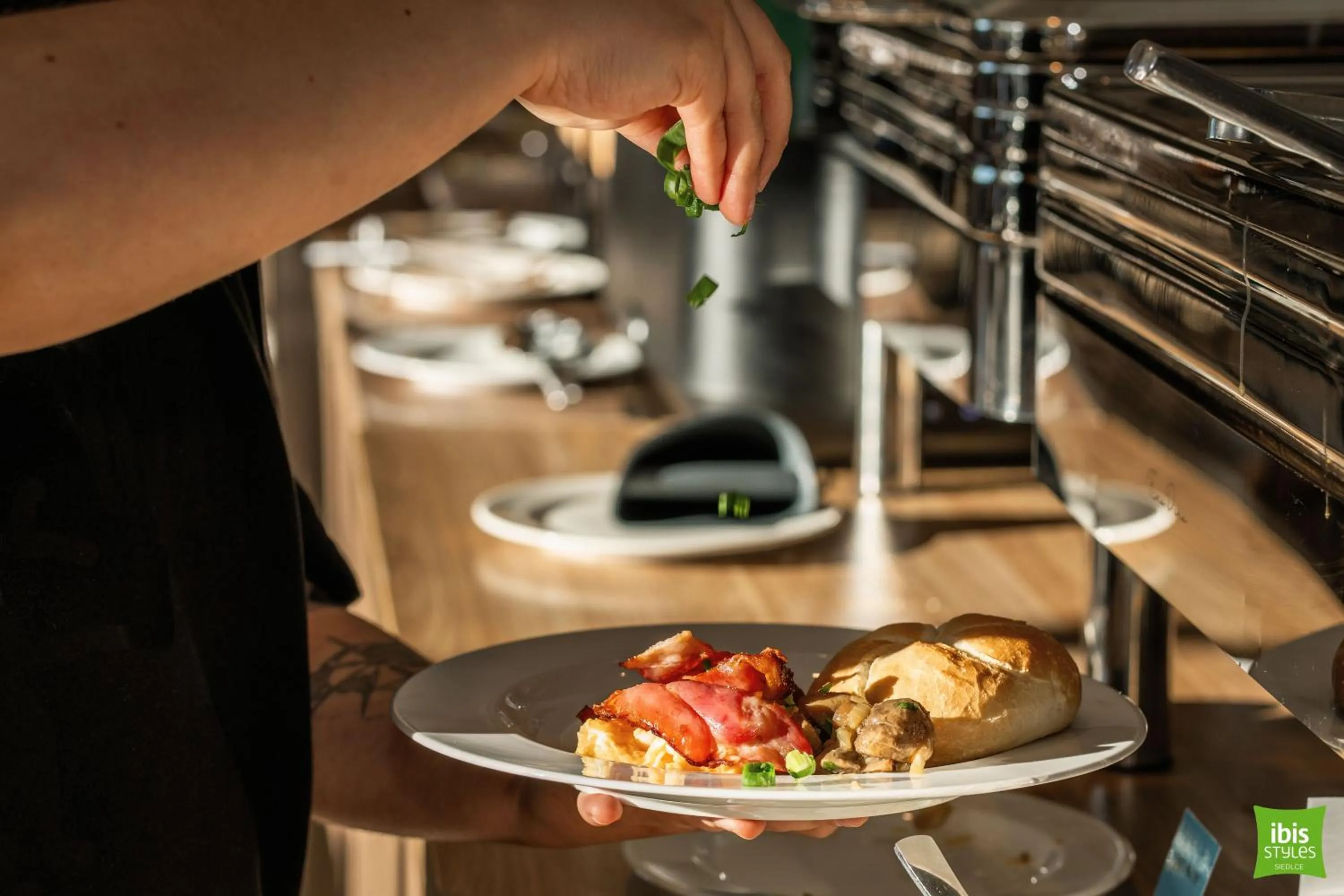 Buffet breakfast in ibis Styles Siedlce