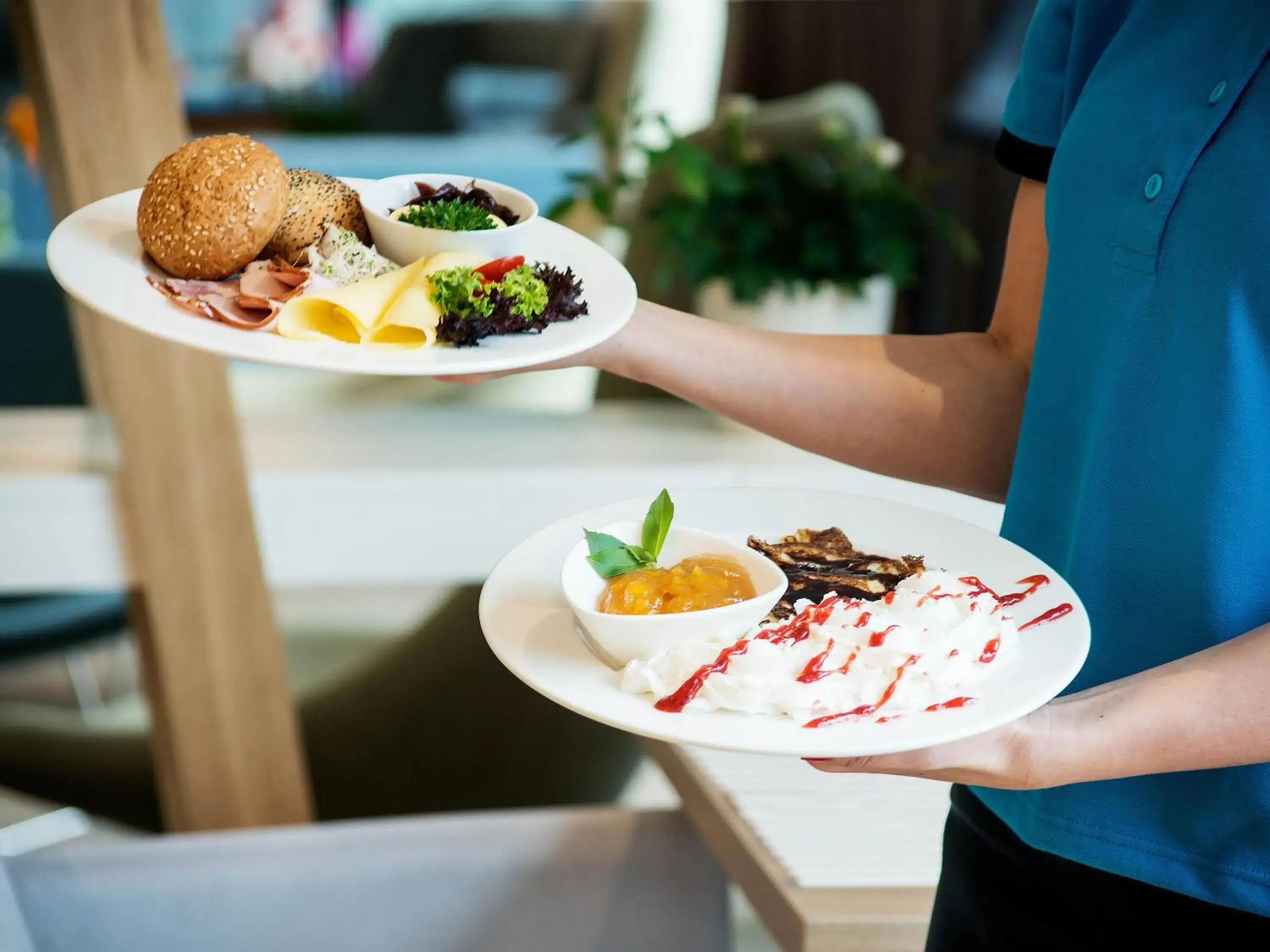 Buffet breakfast in ibis Styles Siedlce Buffet breakfast in ibis Styles Siedlce