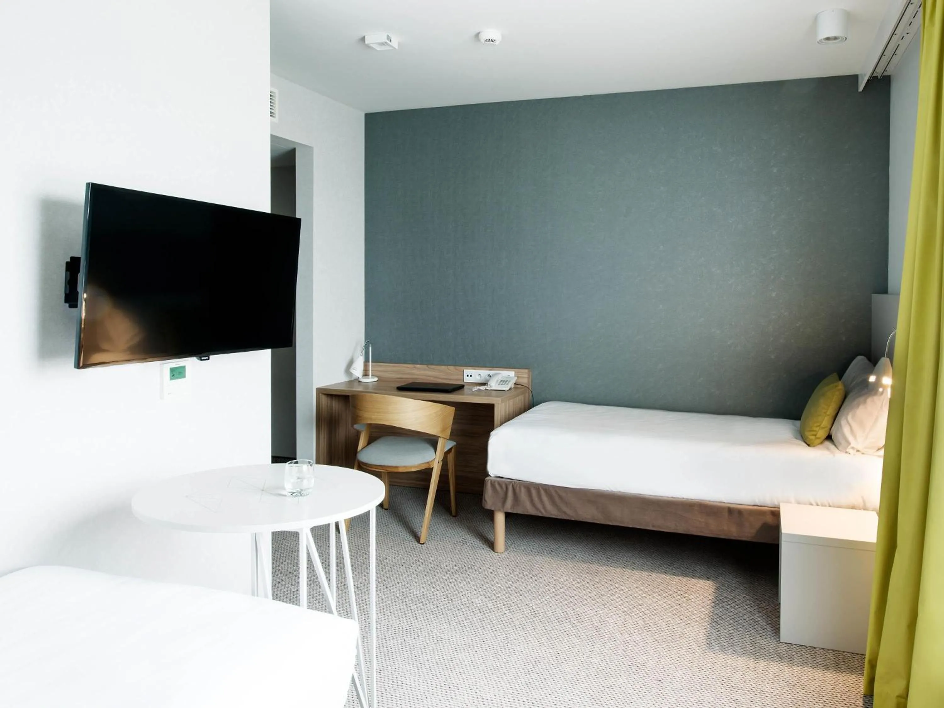 Bedroom, Bed in ibis Styles Siedlce