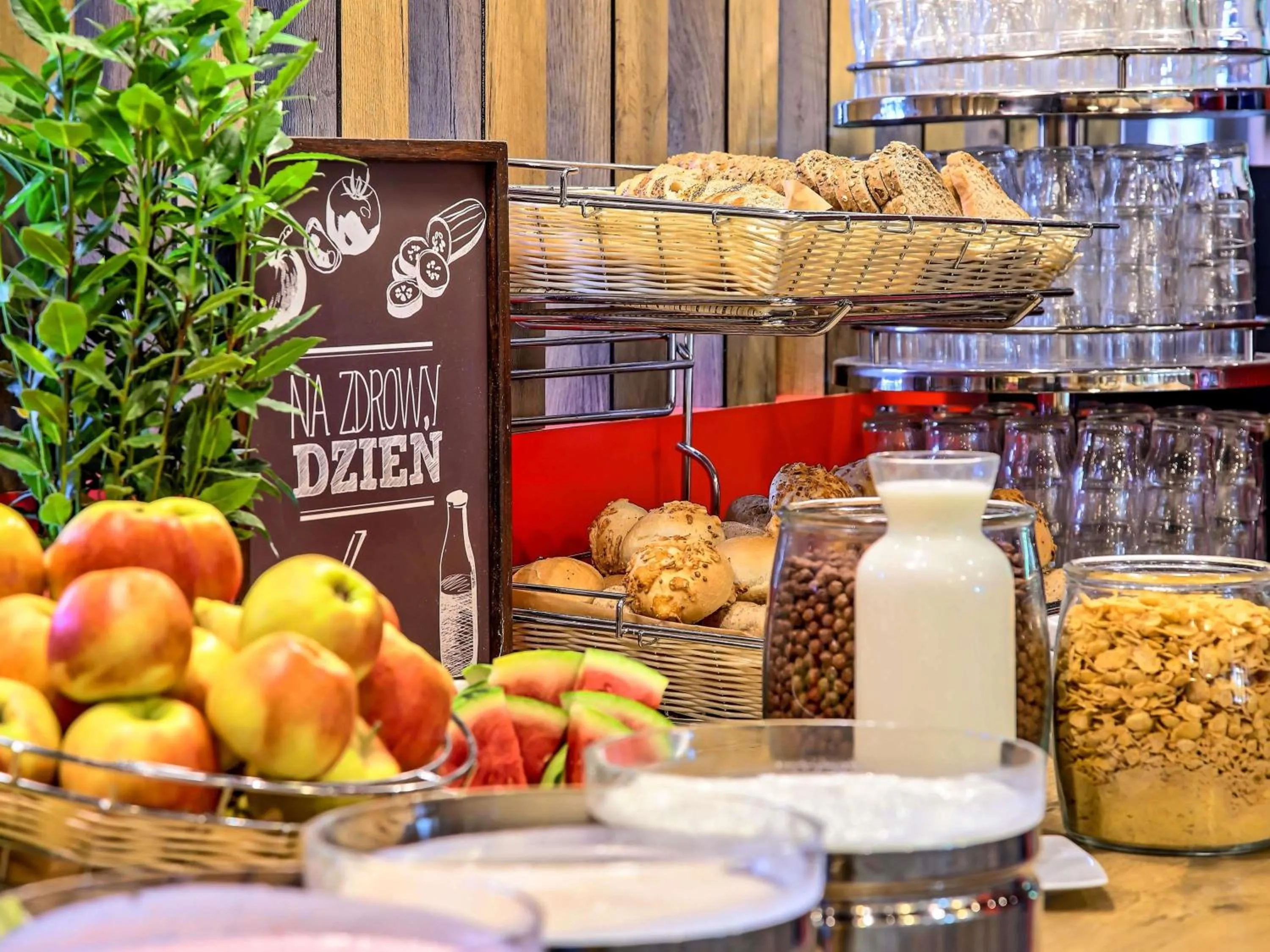 Breakfast in Ibis Gdansk Stare Miasto