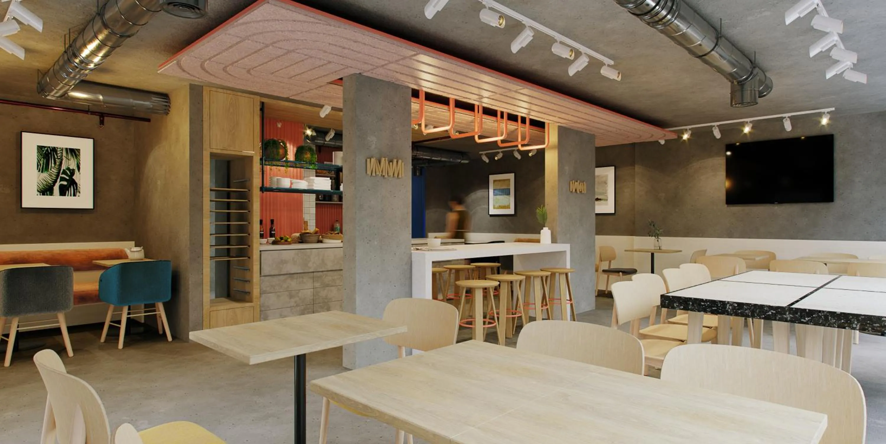 Breakfast in IBIS Budget Pontivy