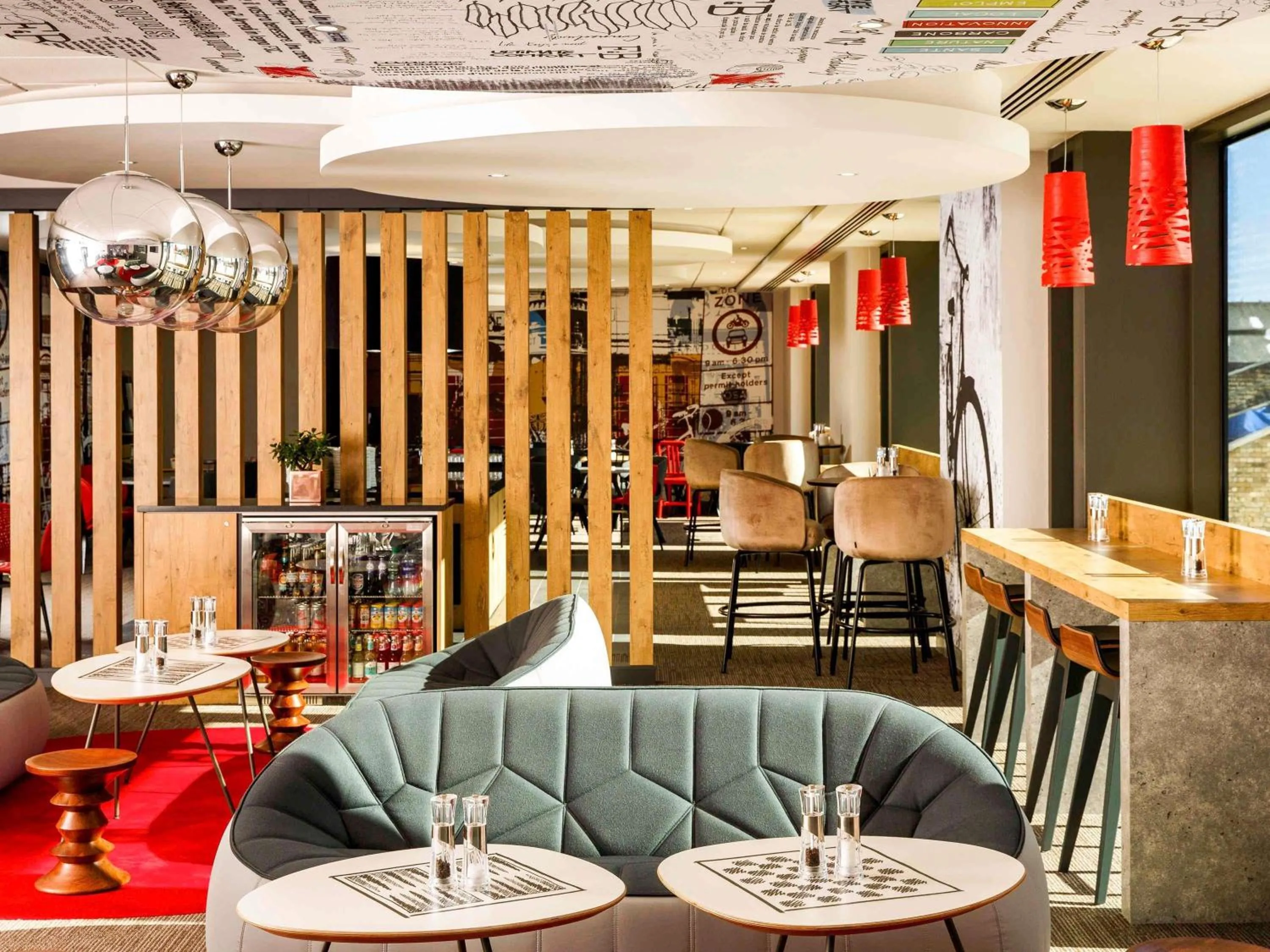 Breakfast in ibis Cambridge Central Station