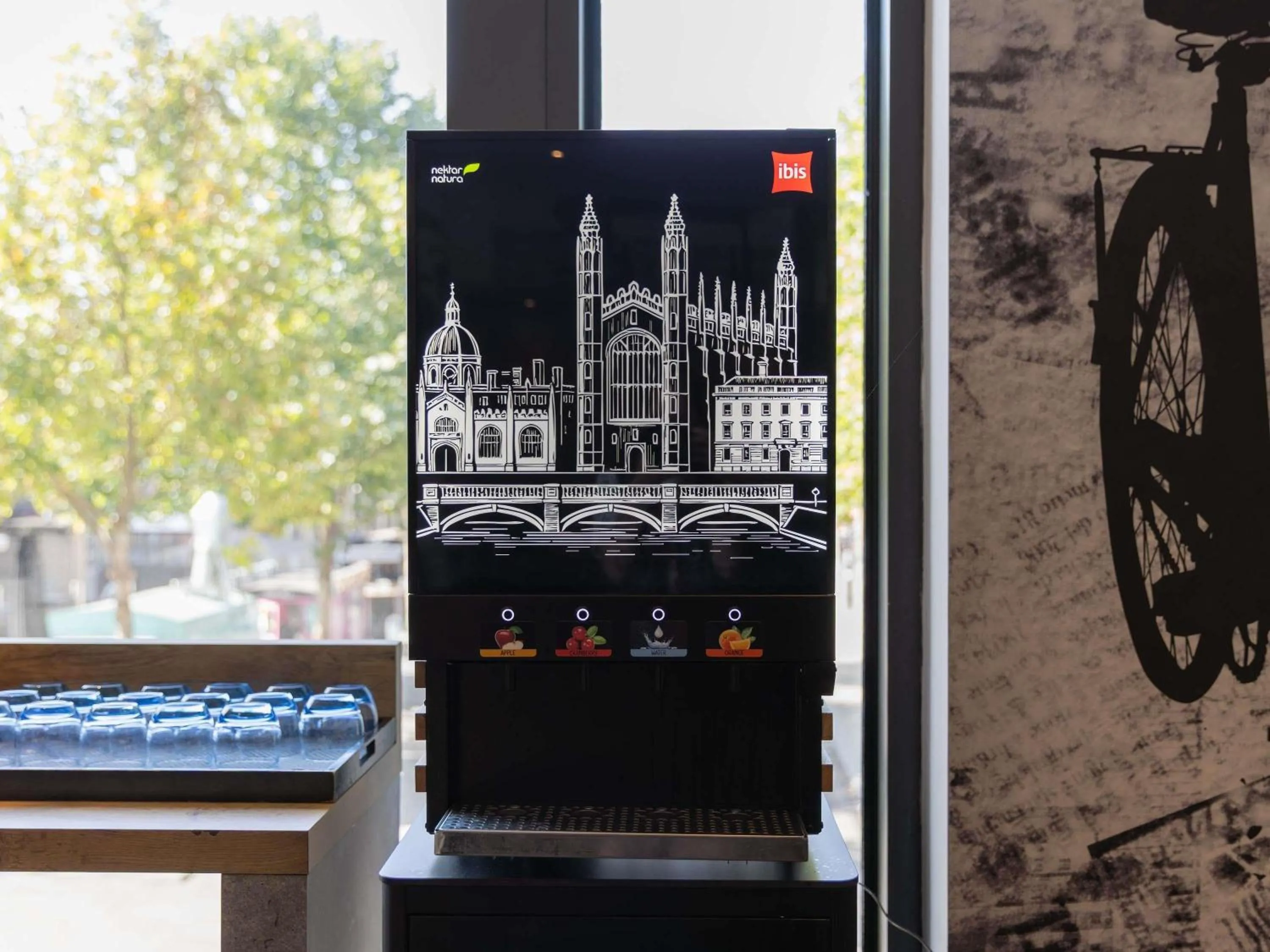 Breakfast in ibis Cambridge Central Station