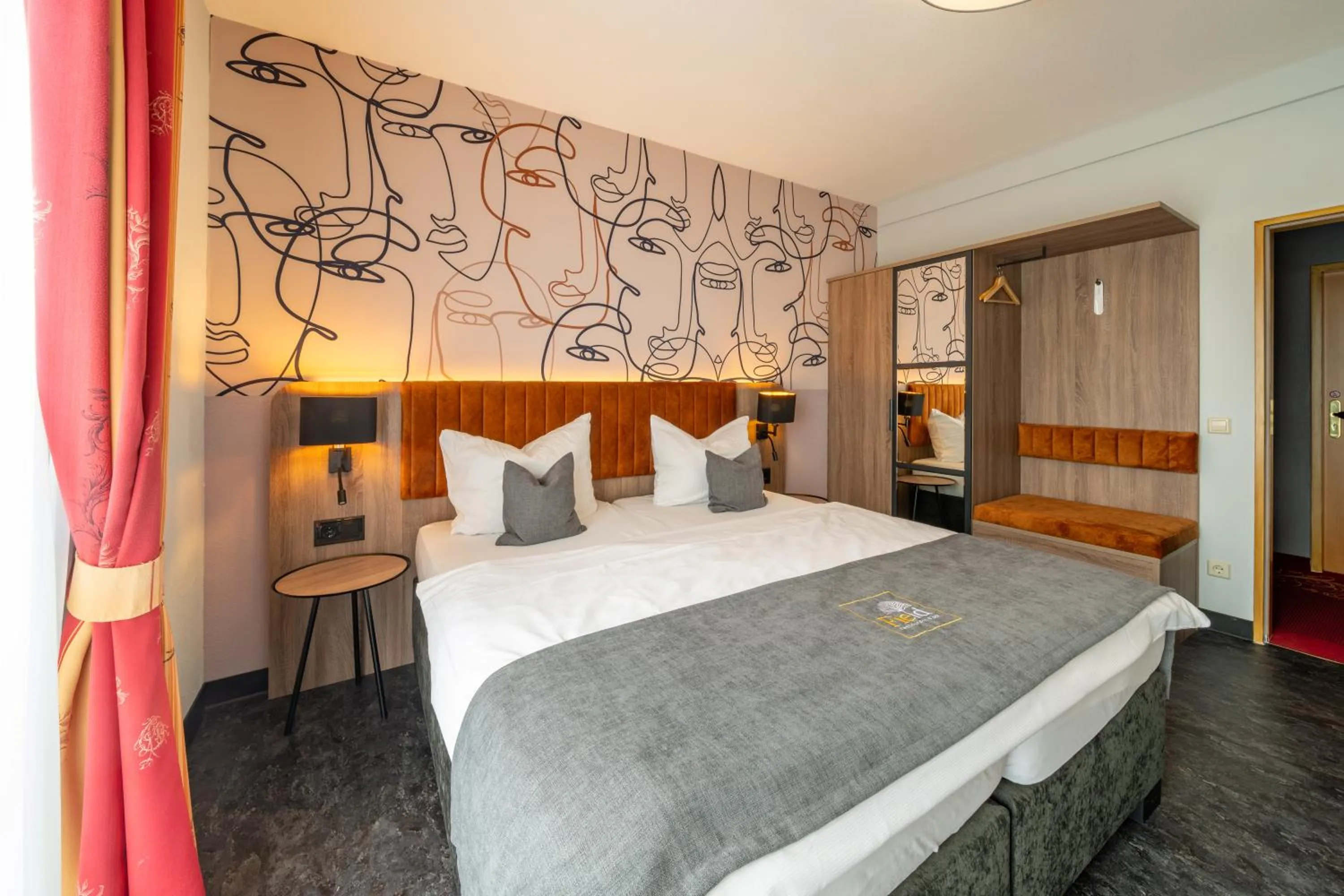 Bed in Komfort-Hotel Katerberg