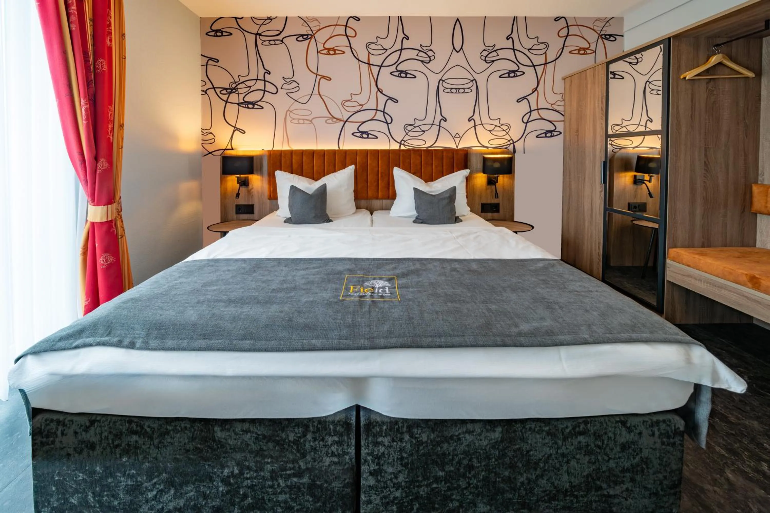 Bed in Komfort-Hotel Katerberg