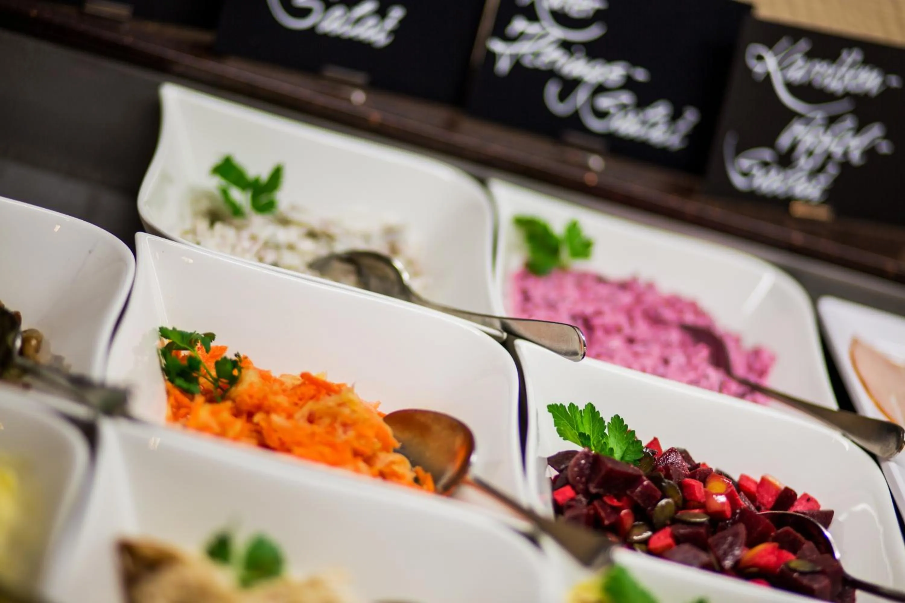 Buffet breakfast in Komfort-Hotel Katerberg