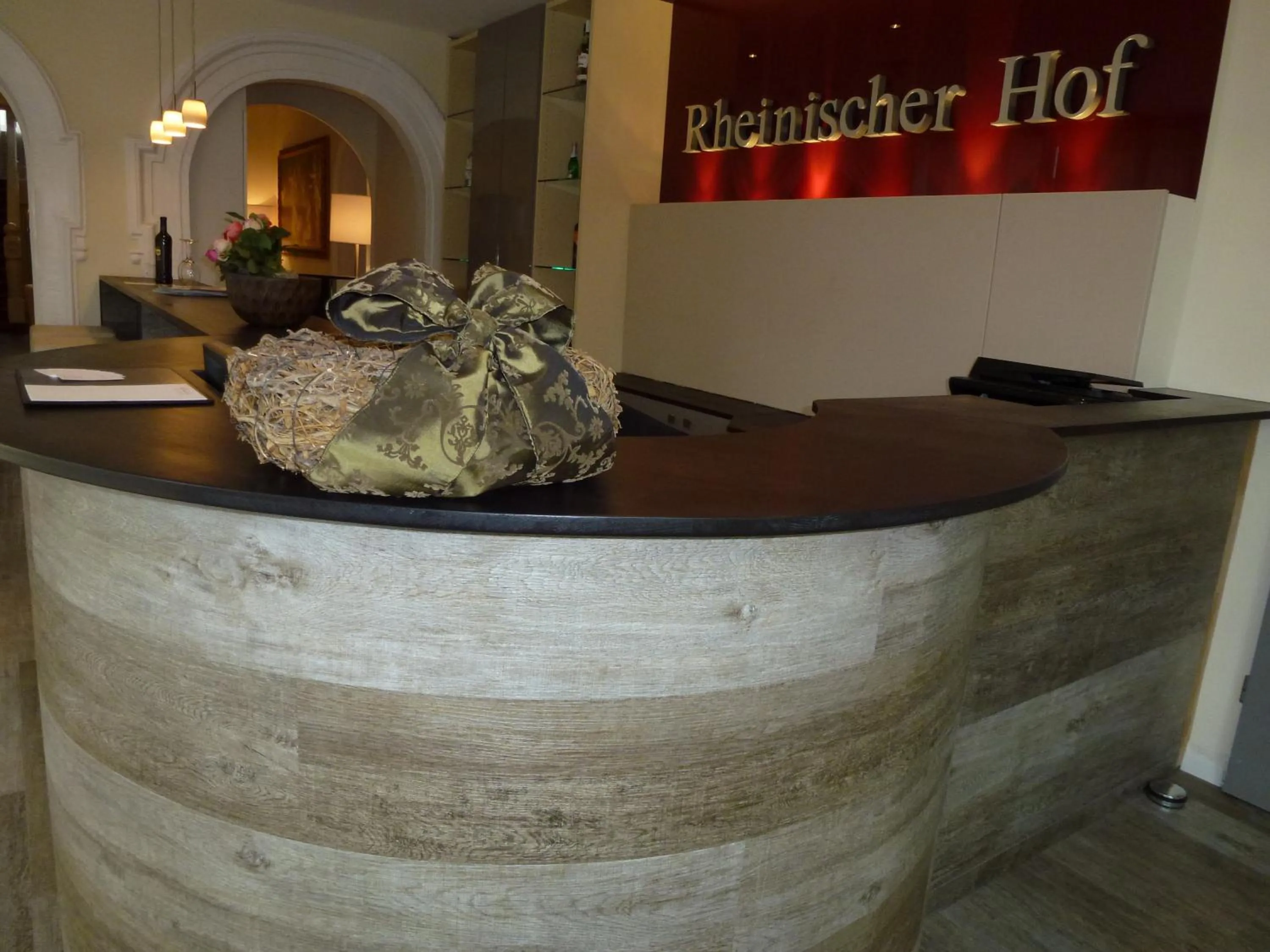 Lobby or reception in Hotel Rheinischer Hof Bad Soden