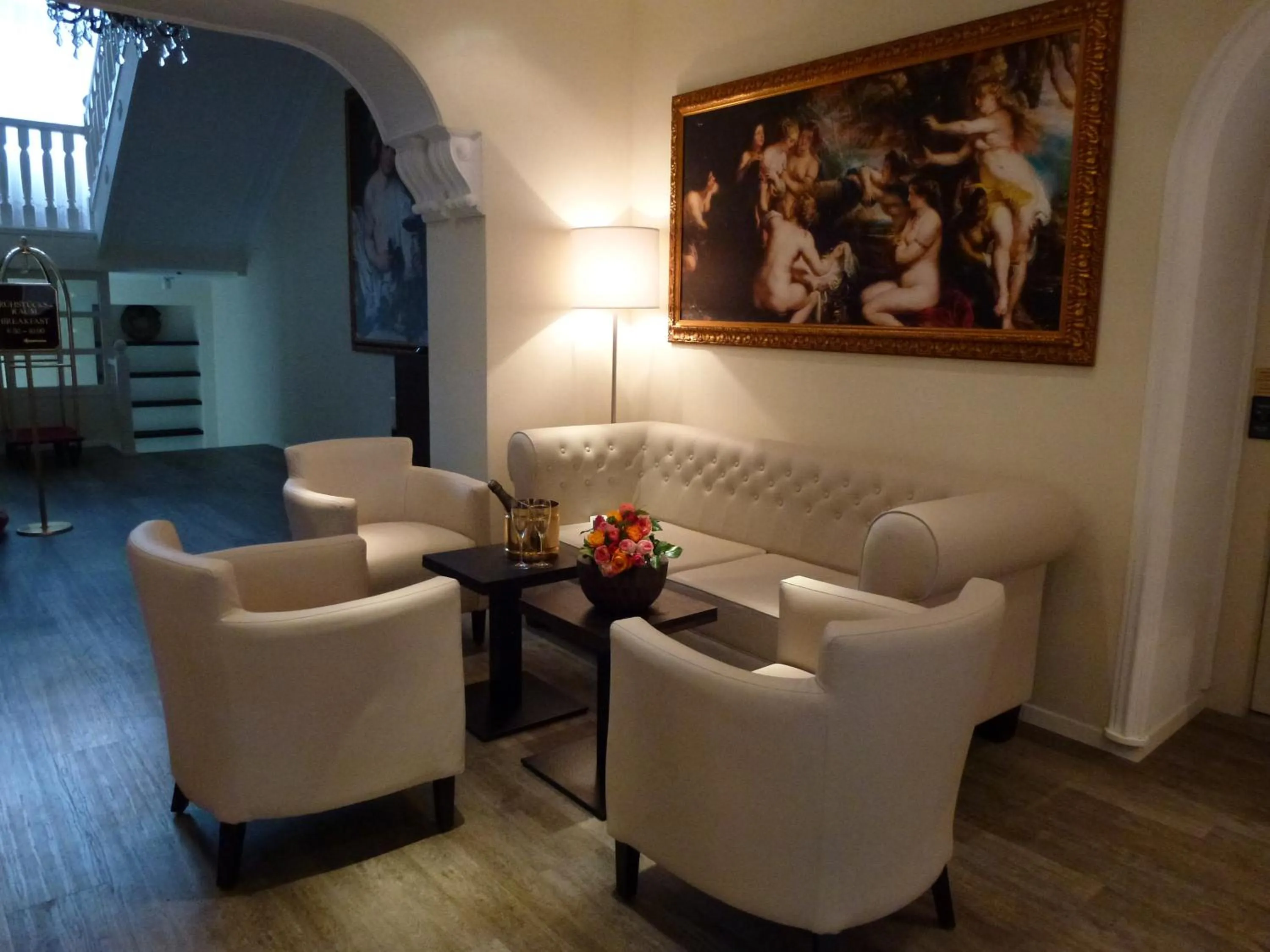 Lobby or reception in Hotel Rheinischer Hof Bad Soden