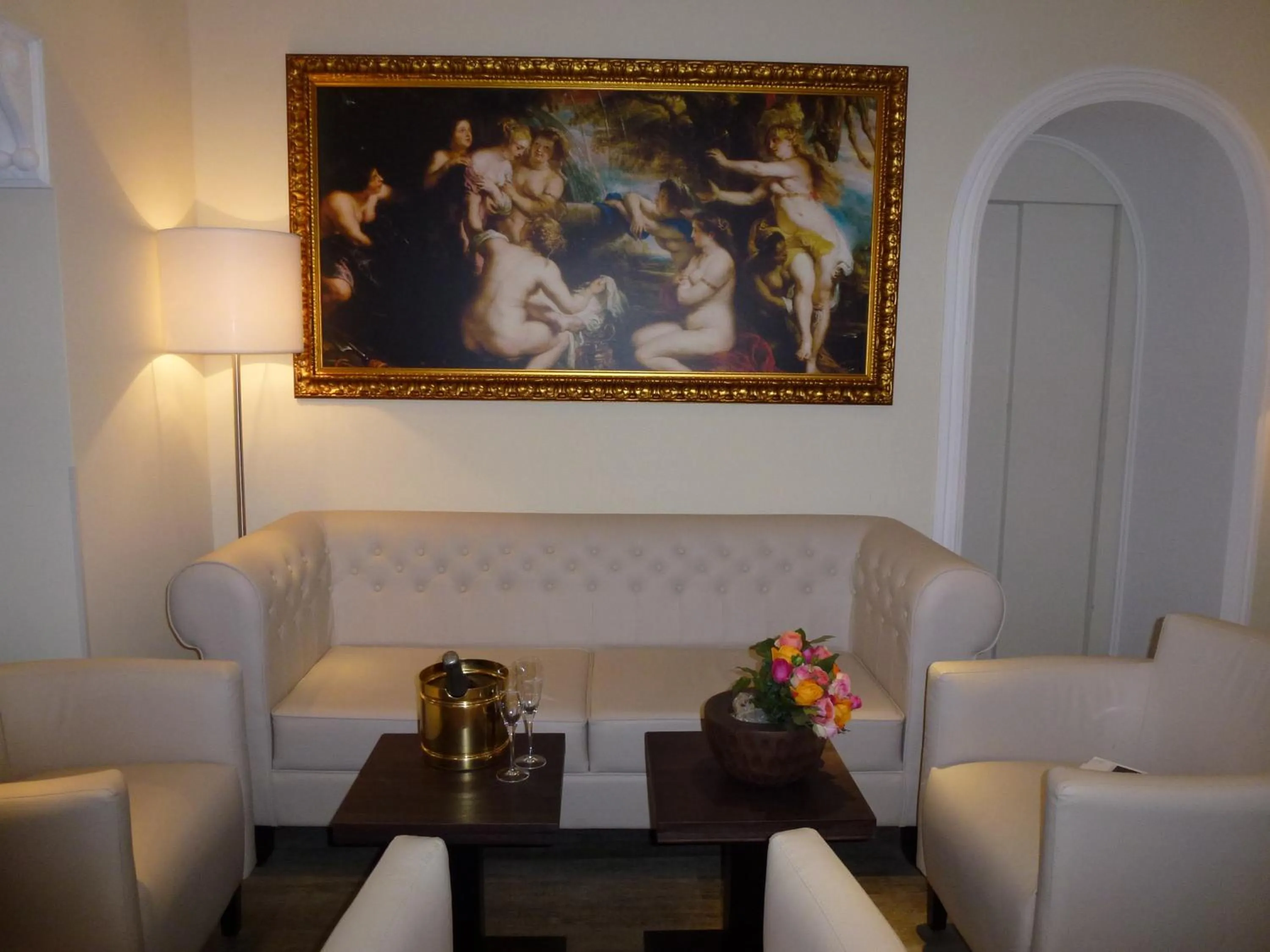 Lobby or reception in Hotel Rheinischer Hof Bad Soden