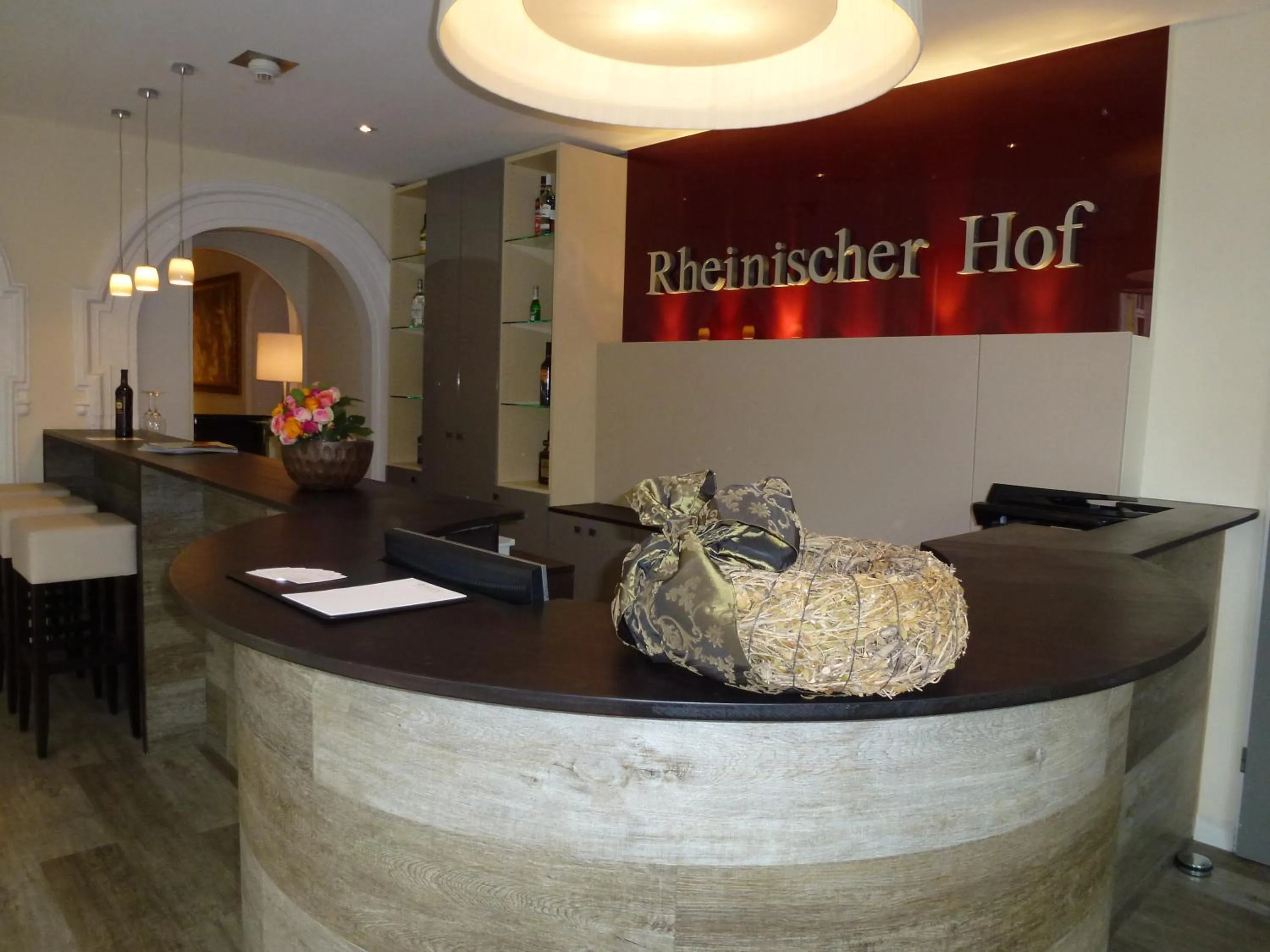 Lobby or reception in Hotel Rheinischer Hof Bad Soden