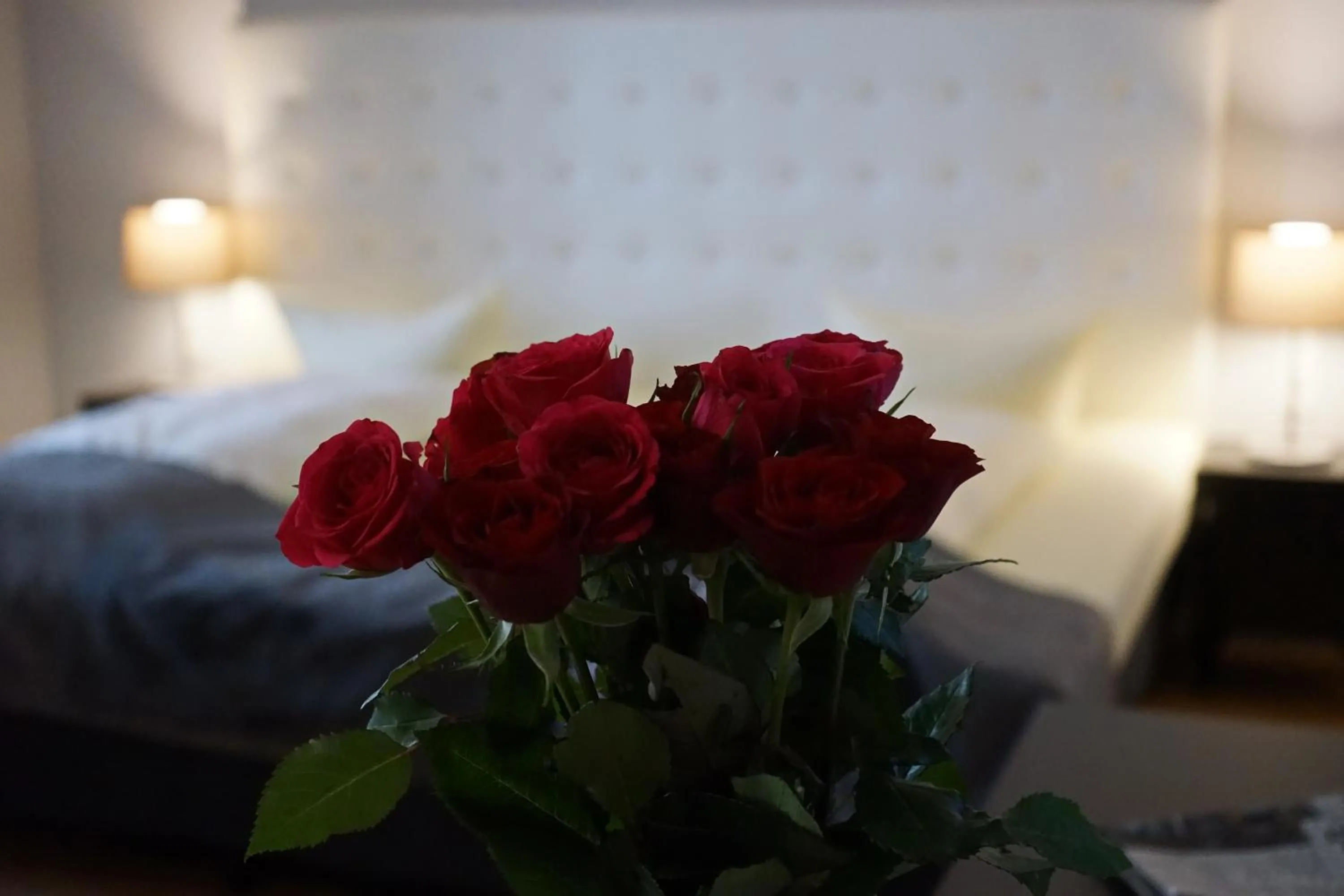 Decorative detail, Bed in Hotel Rheinischer Hof Bad Soden