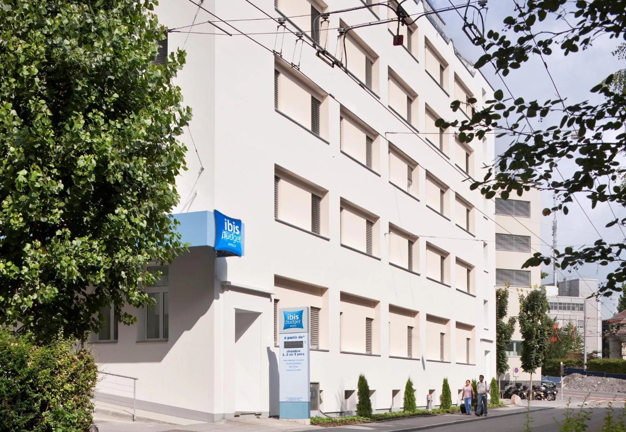 Facade/entrance in ibis budget Hotel Luzern City