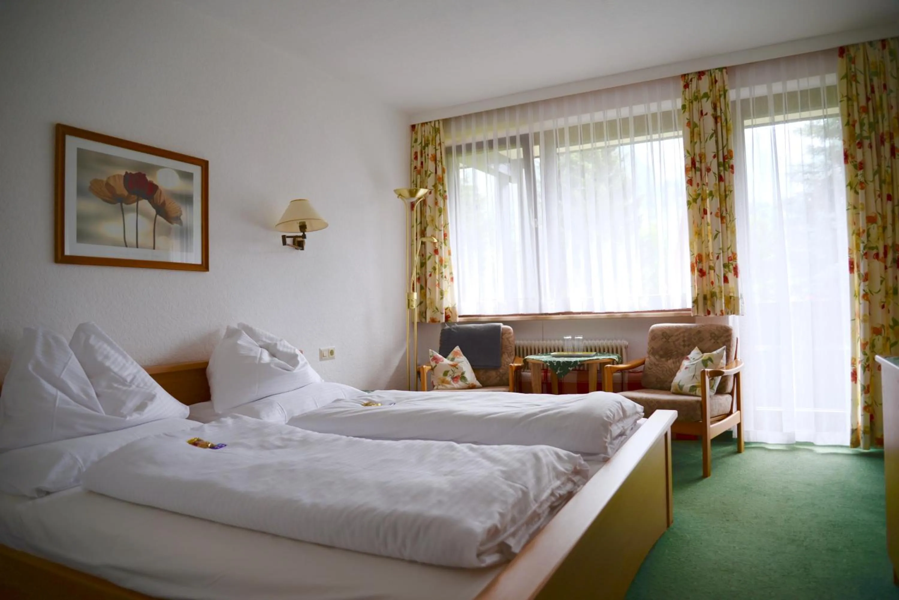 Double Room with Balcony - single occupancy in Haus Patricia