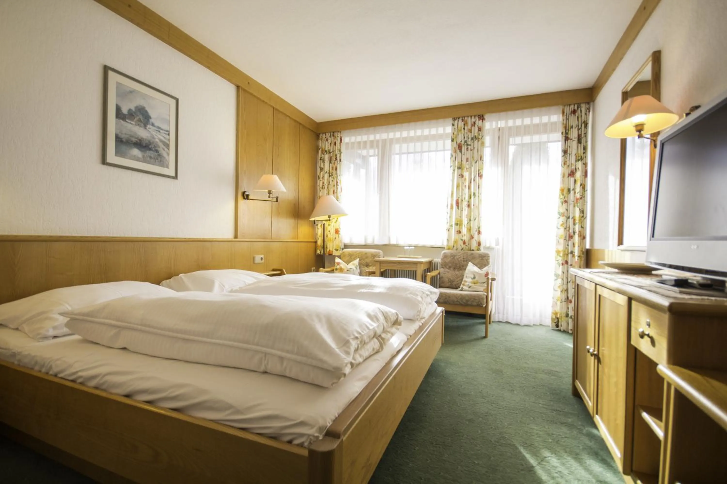 Double Room with Balcony - single occupancy in Haus Patricia