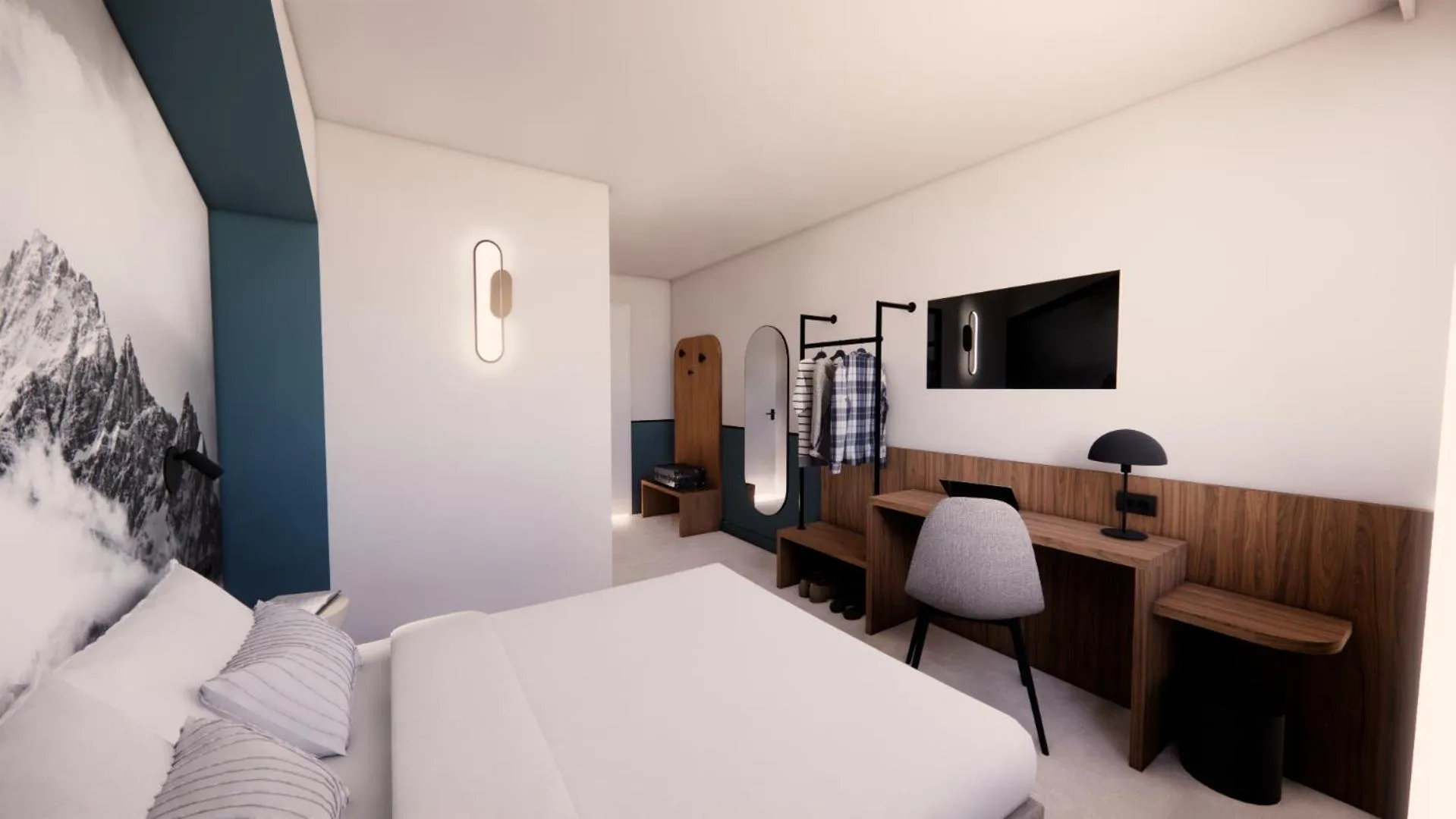 Bed in Kyriad - L'Isle D'Abeau Bourgoin Jallieu