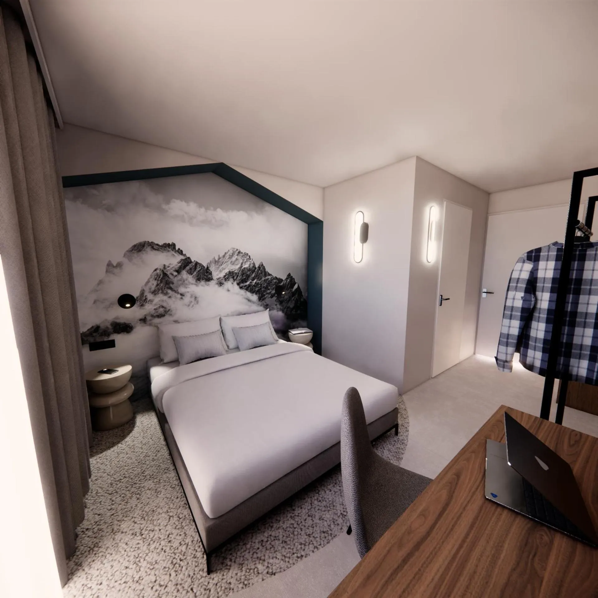 Bed in Kyriad - L'Isle D'Abeau Bourgoin Jallieu