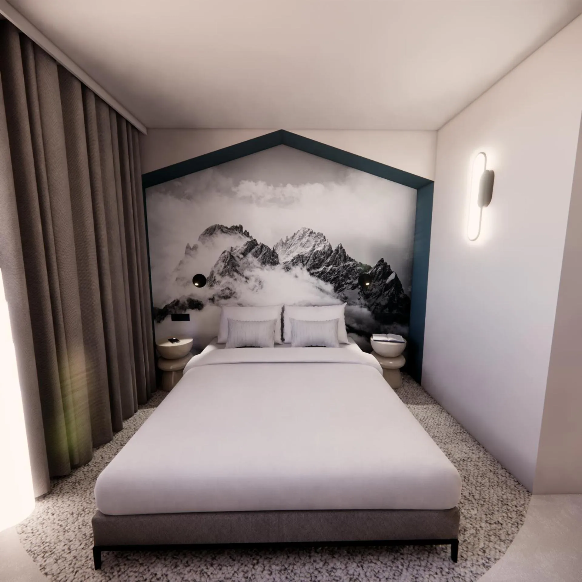 Bed in Kyriad - L'Isle D'Abeau Bourgoin Jallieu