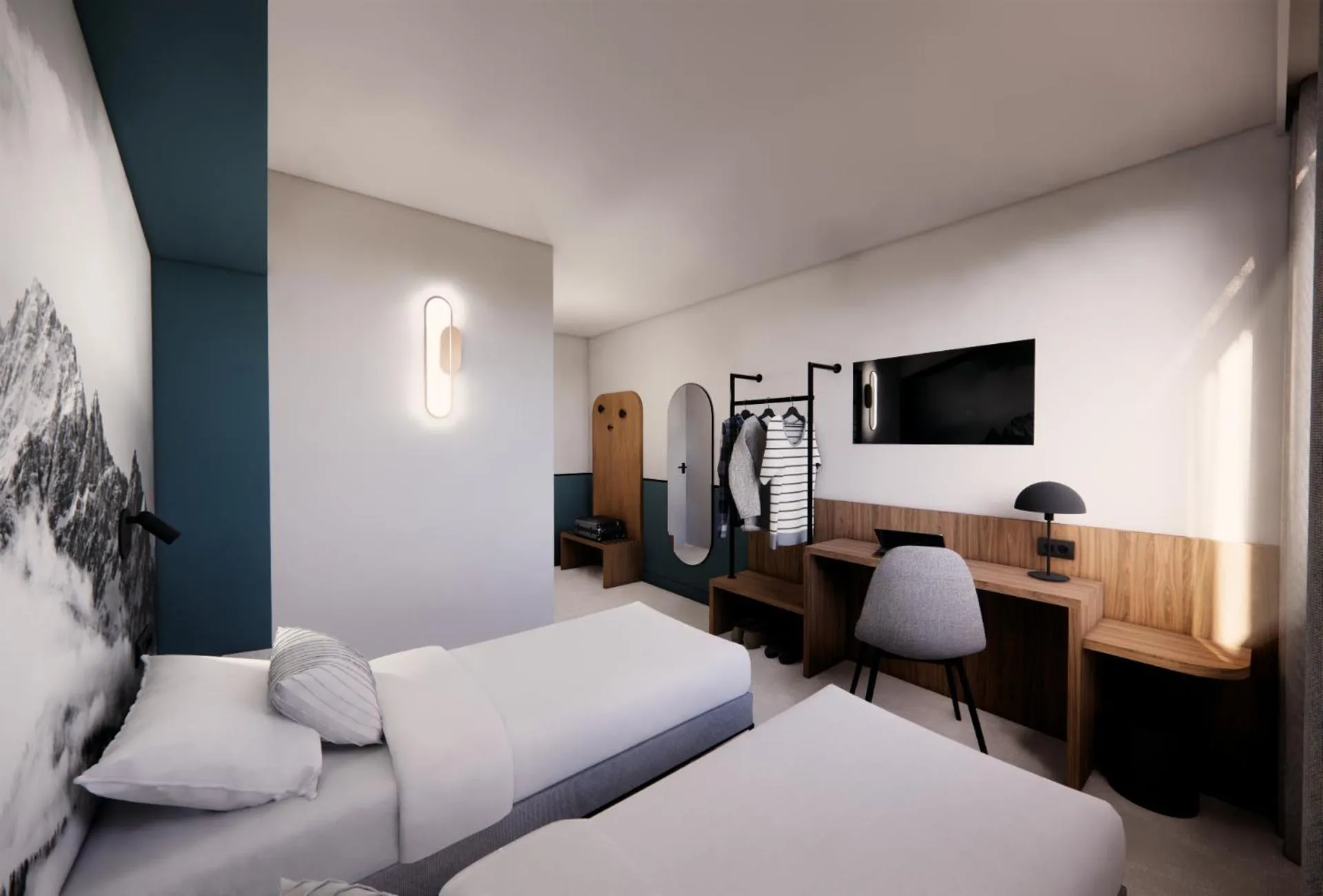 Bed in Kyriad - L'Isle D'Abeau Bourgoin Jallieu