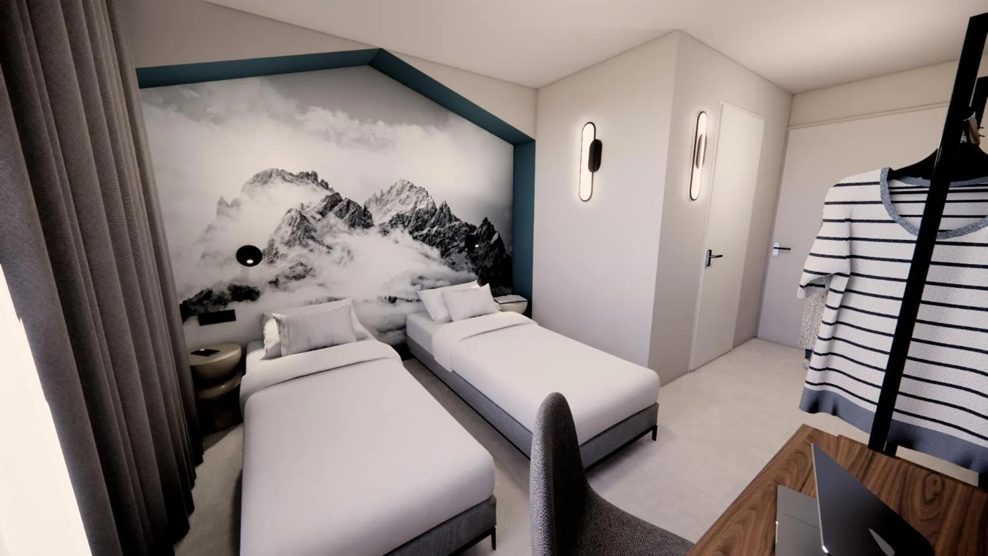 Bed in Kyriad - L'Isle D'Abeau Bourgoin Jallieu