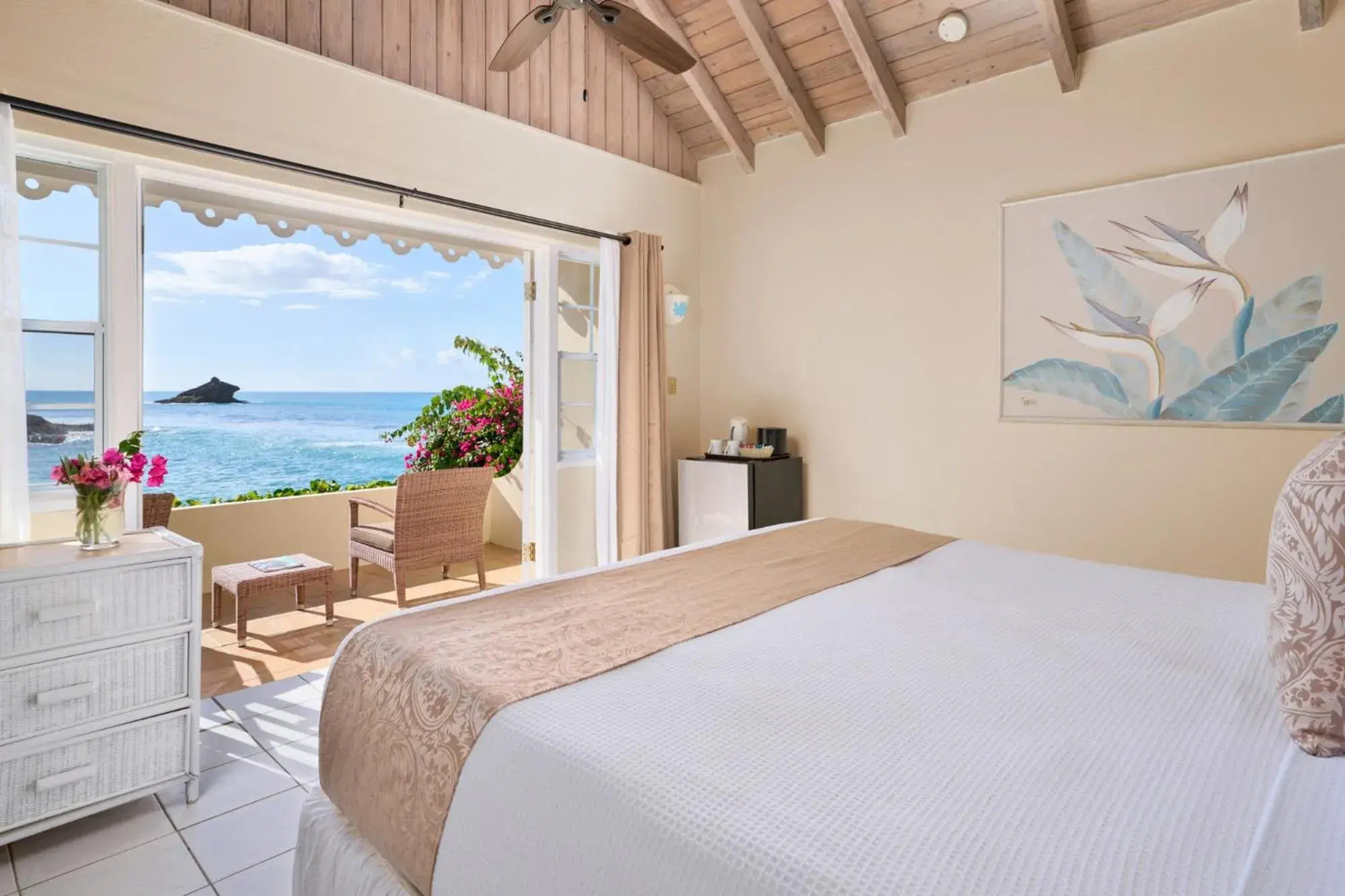 Oceanfront Room (King) in Hawksbill Resort Antigua - All Inclusive Oceanfront Room (King) in Hawksbill Resort Antigua - All Inclusive