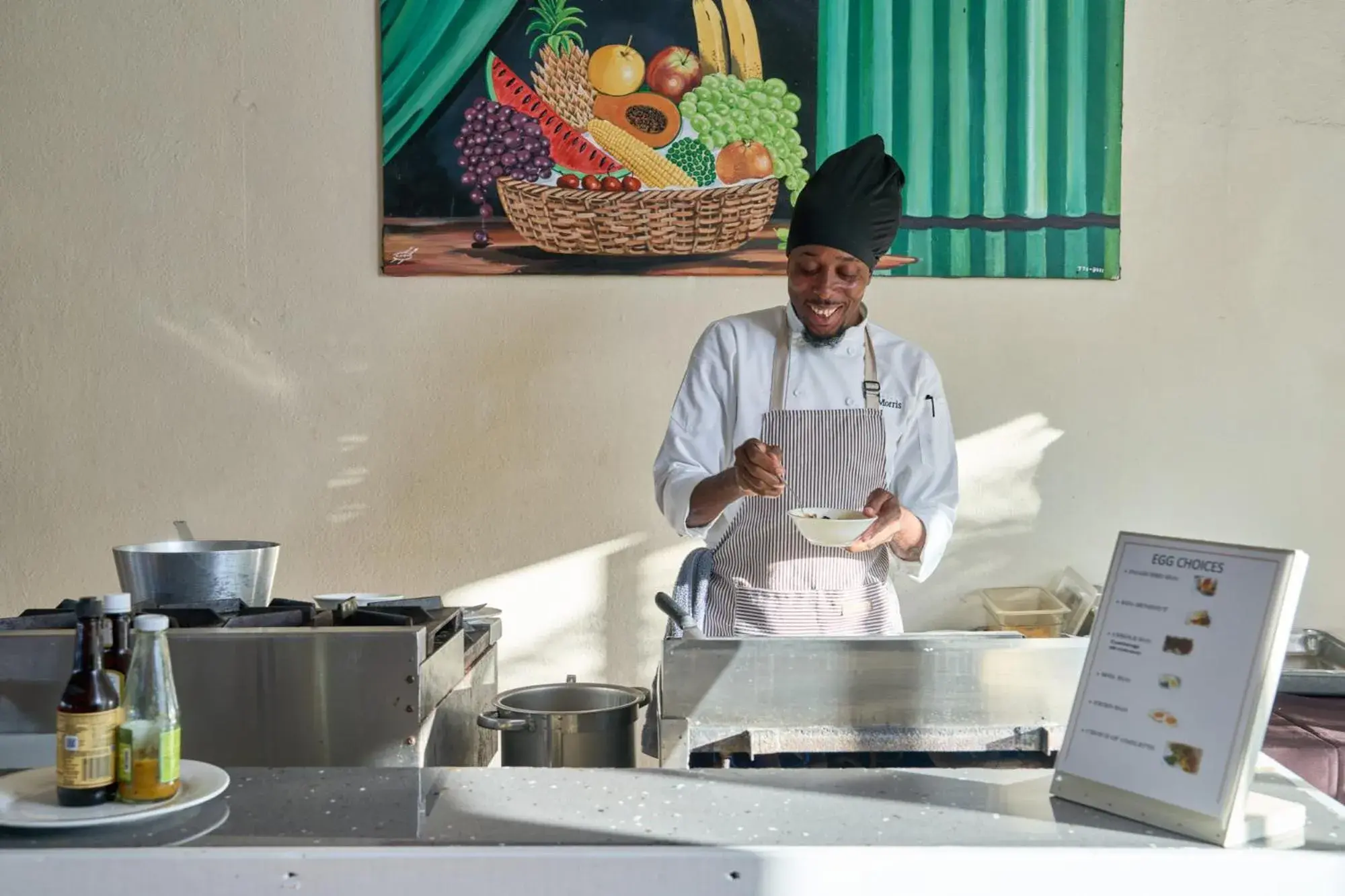 Buffet breakfast in Hawksbill Resort Antigua - All Inclusive Buffet breakfast in Hawksbill Resort Antigua - All Inclusive