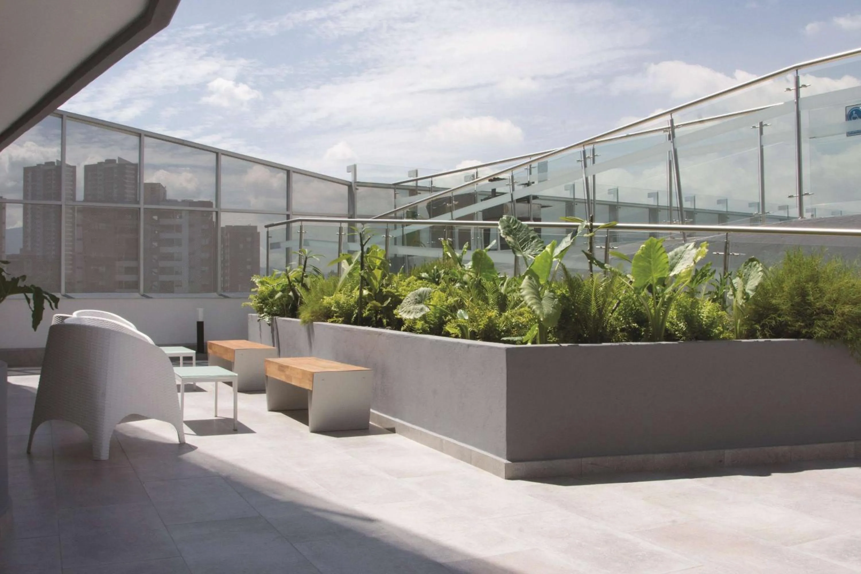 On site in La Quinta by Wyndham Medellin