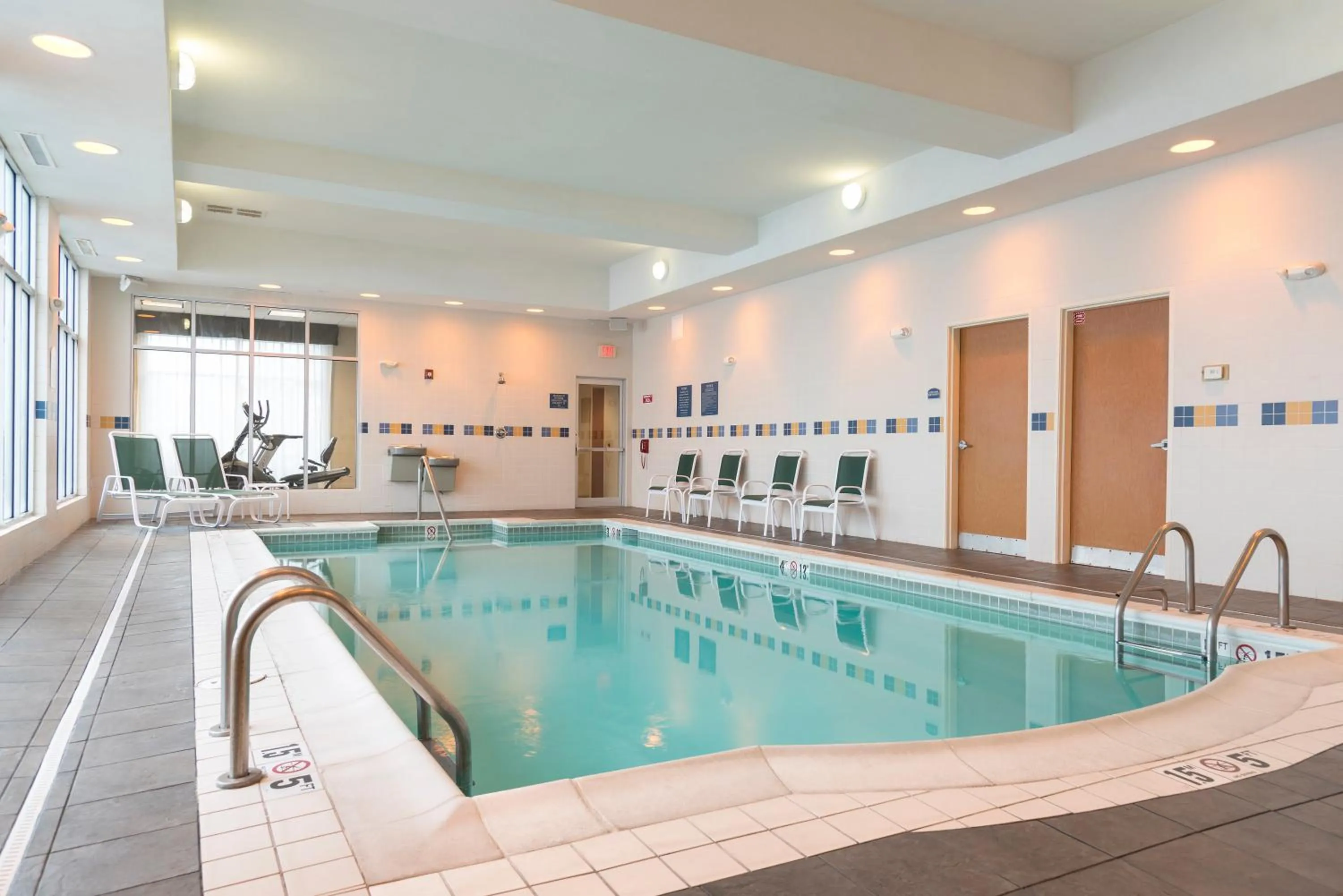 Swimming pool in Holiday Inn Aurora North - Naperville by IHG