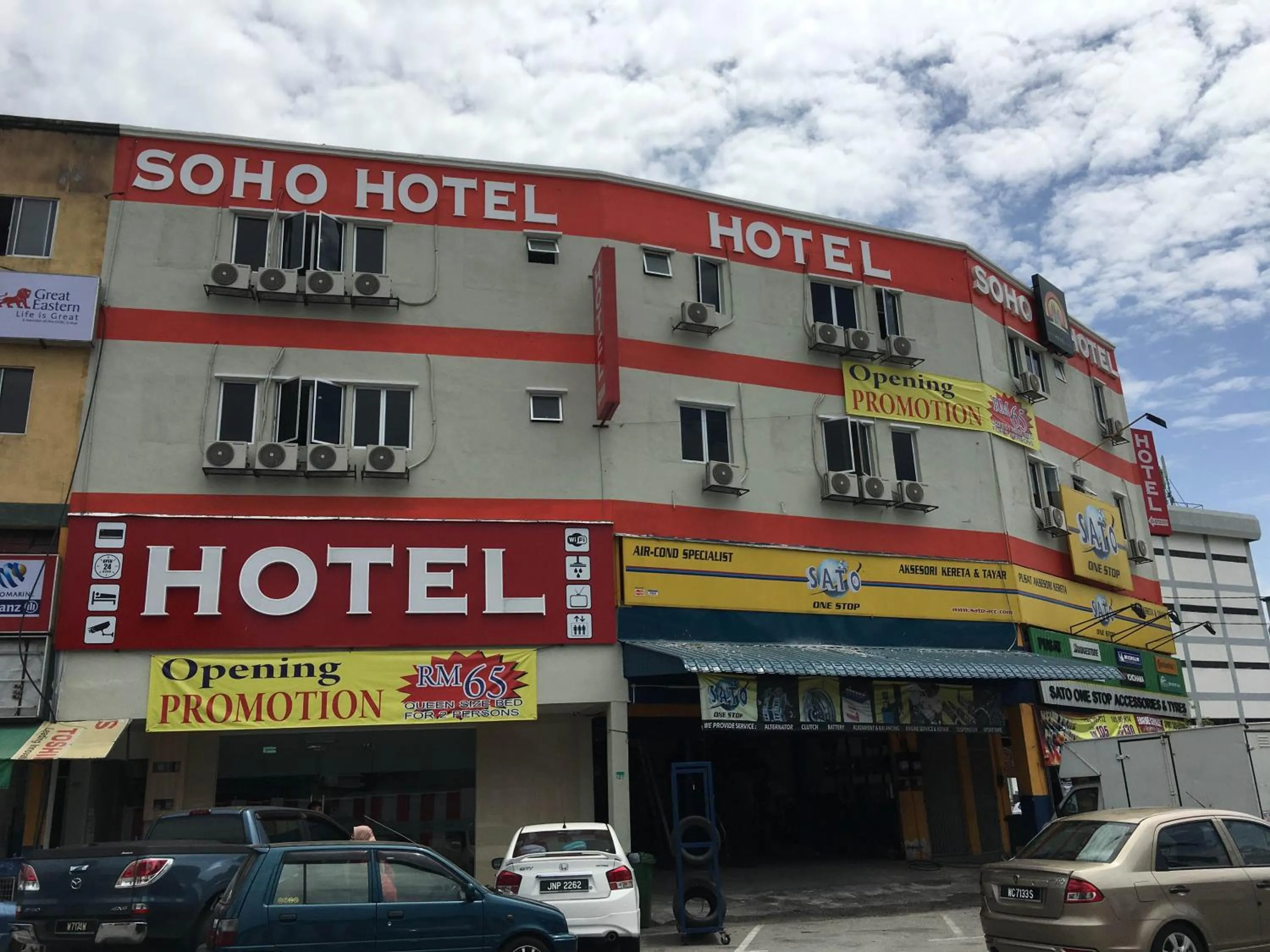 Facade/entrance in Soho Hotel Semenyih