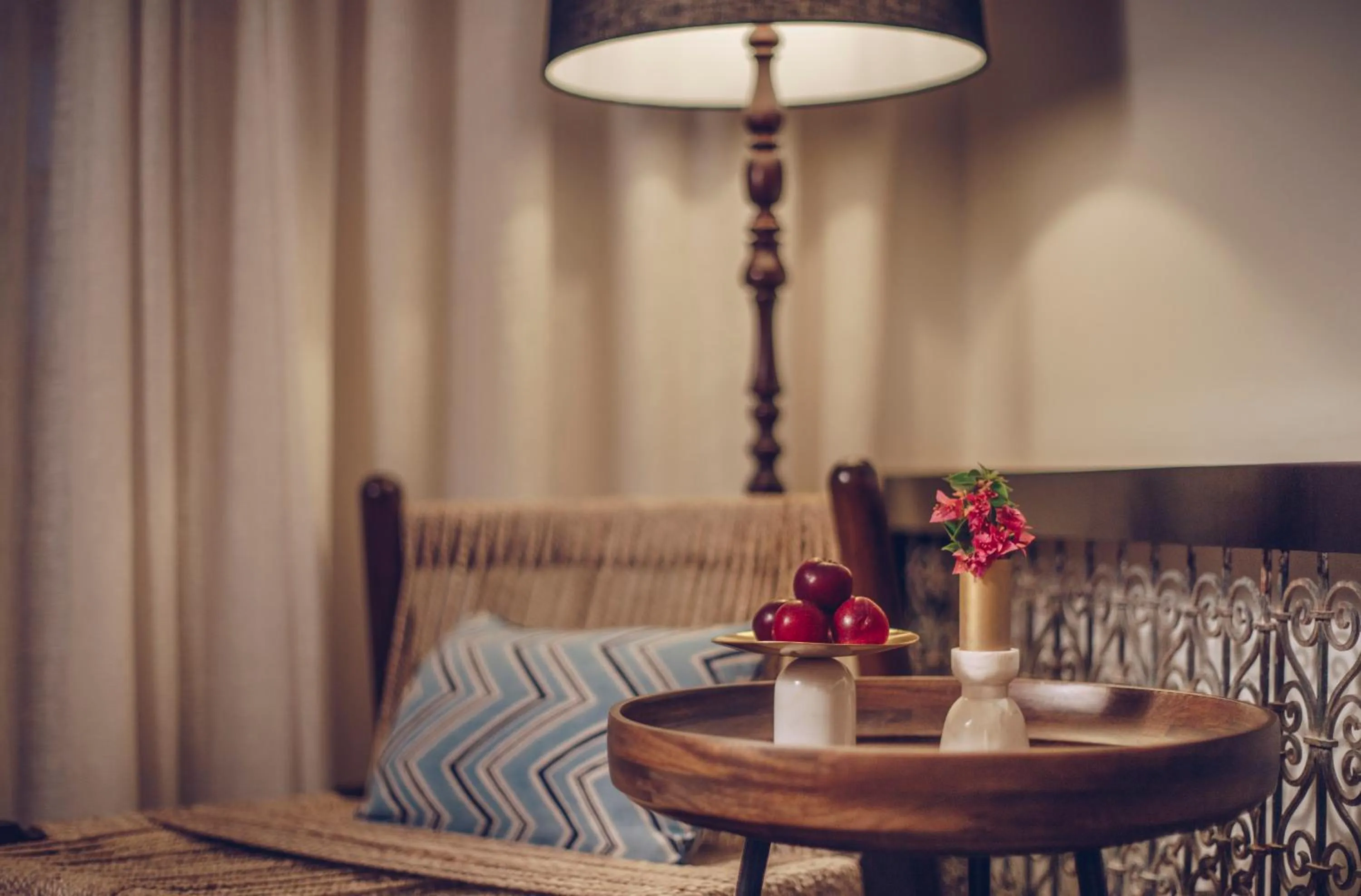 Decorative detail in Narendra Bhawan