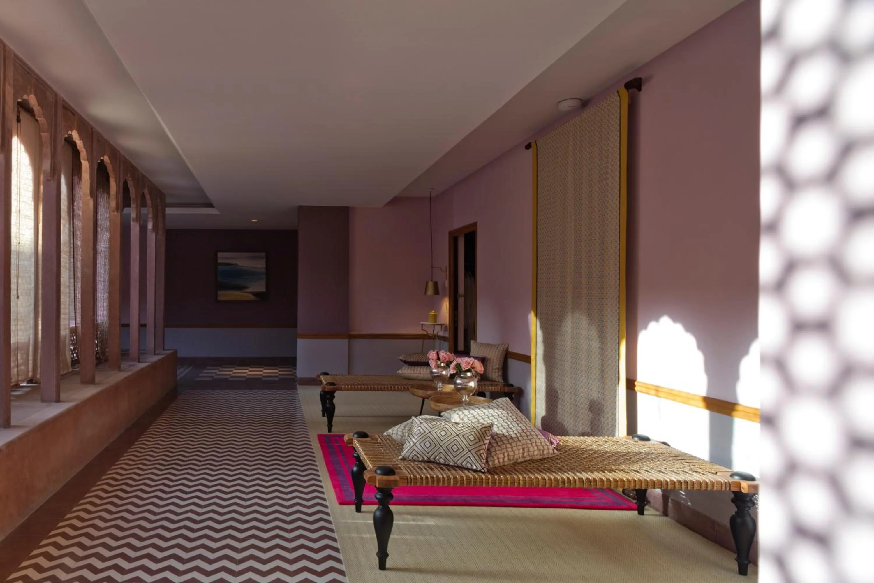 Patio in Narendra Bhawan