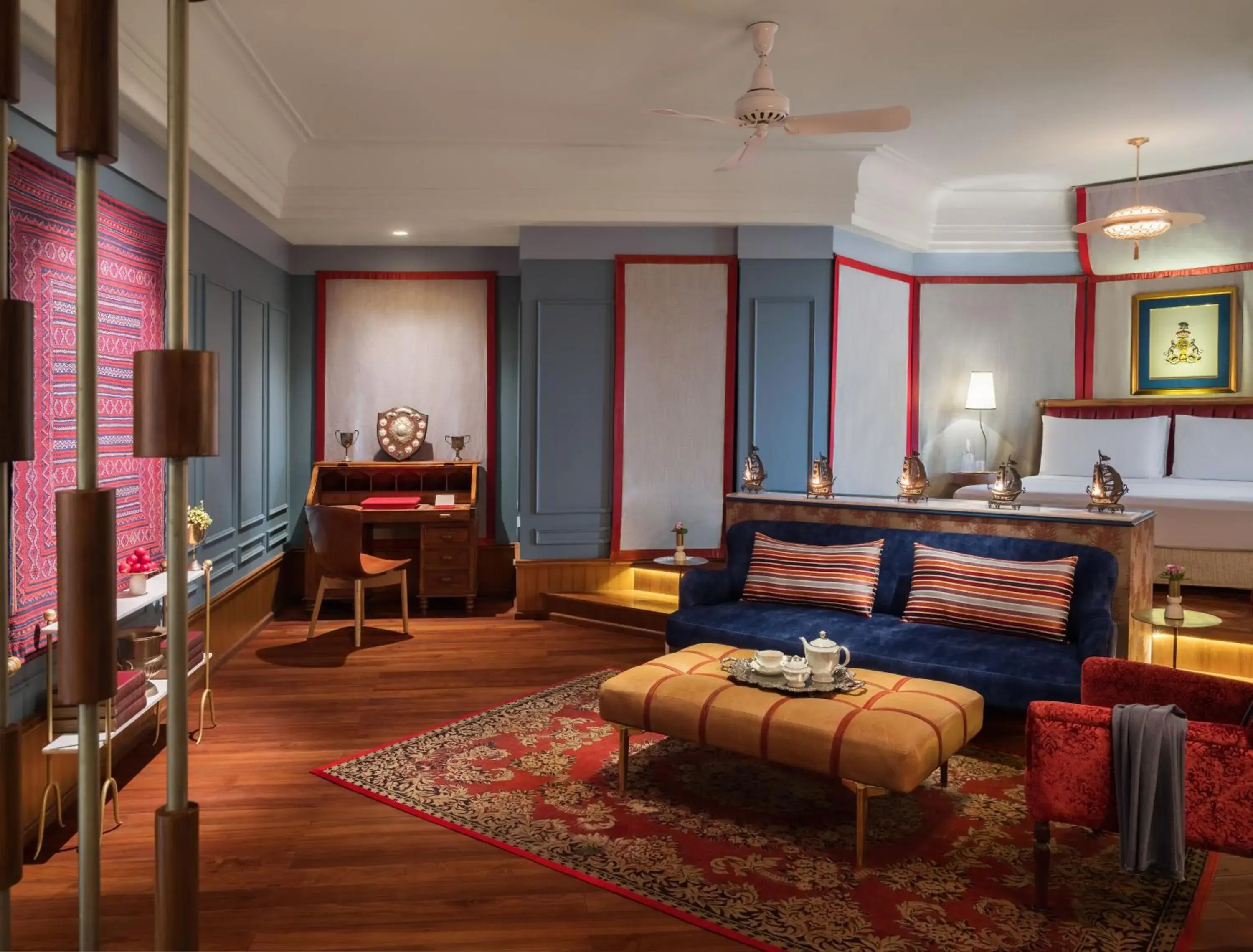 Living room in Narendra Bhawan Living room in Narendra Bhawan