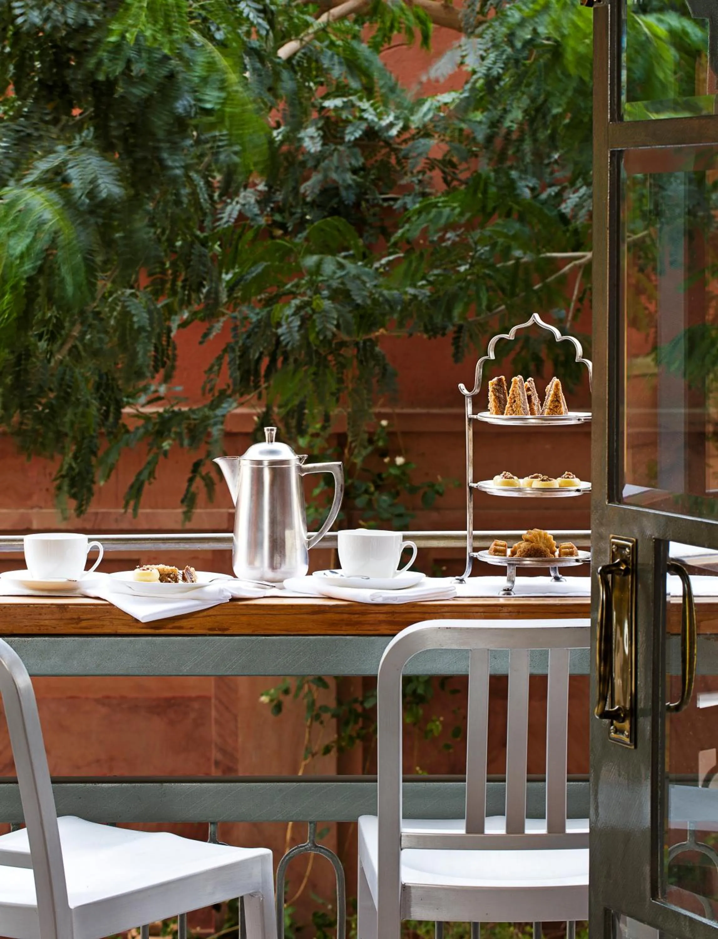 Patio in Narendra Bhawan