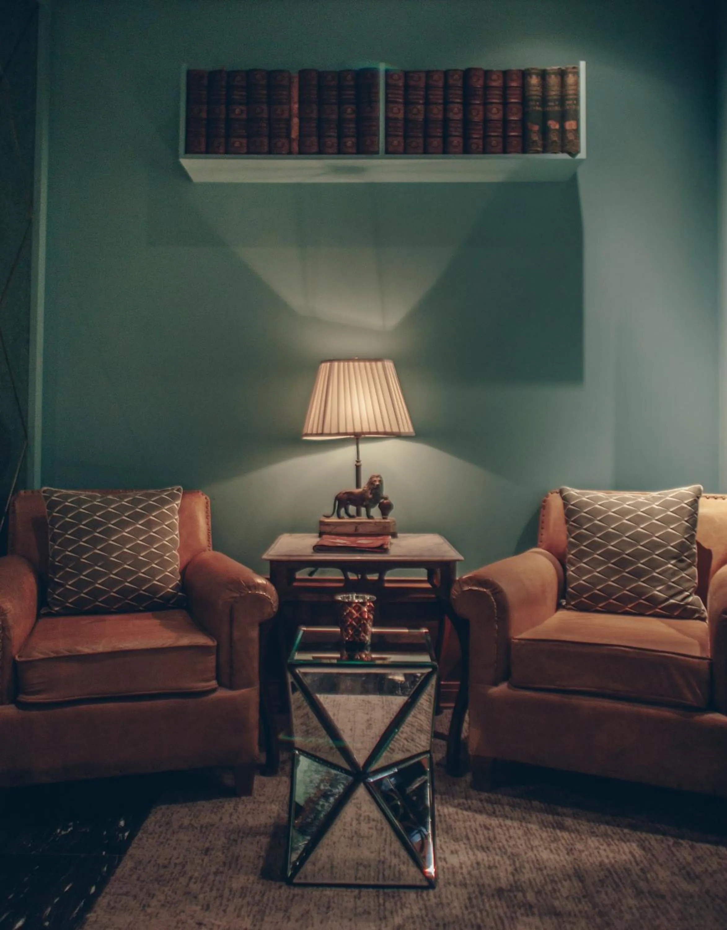 Lounge or bar in Narendra Bhawan