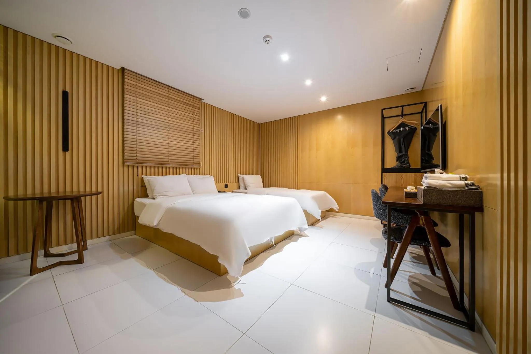 Bed in Hotel The Designers Kondae