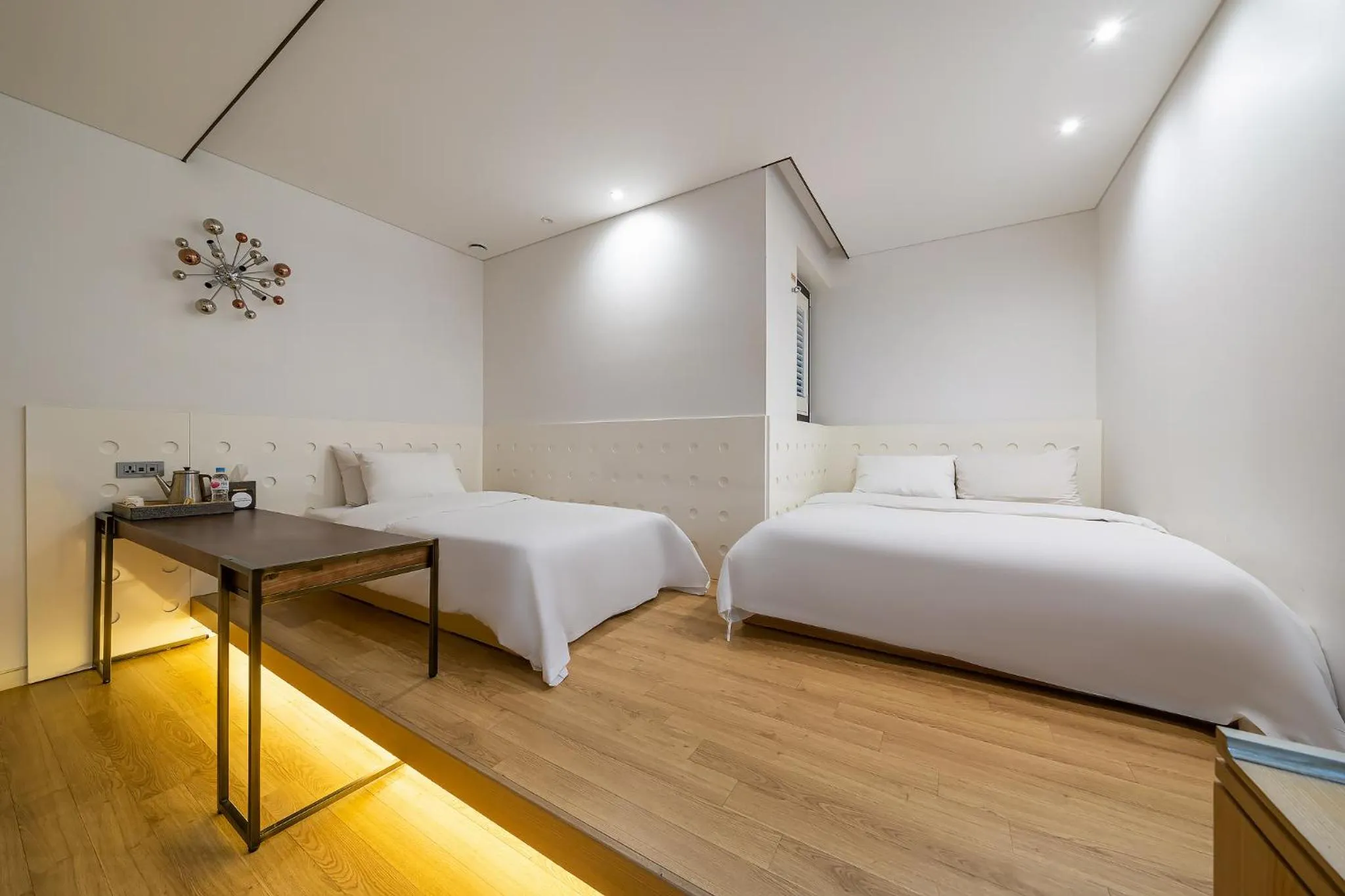 Bed in Hotel The Designers Kondae