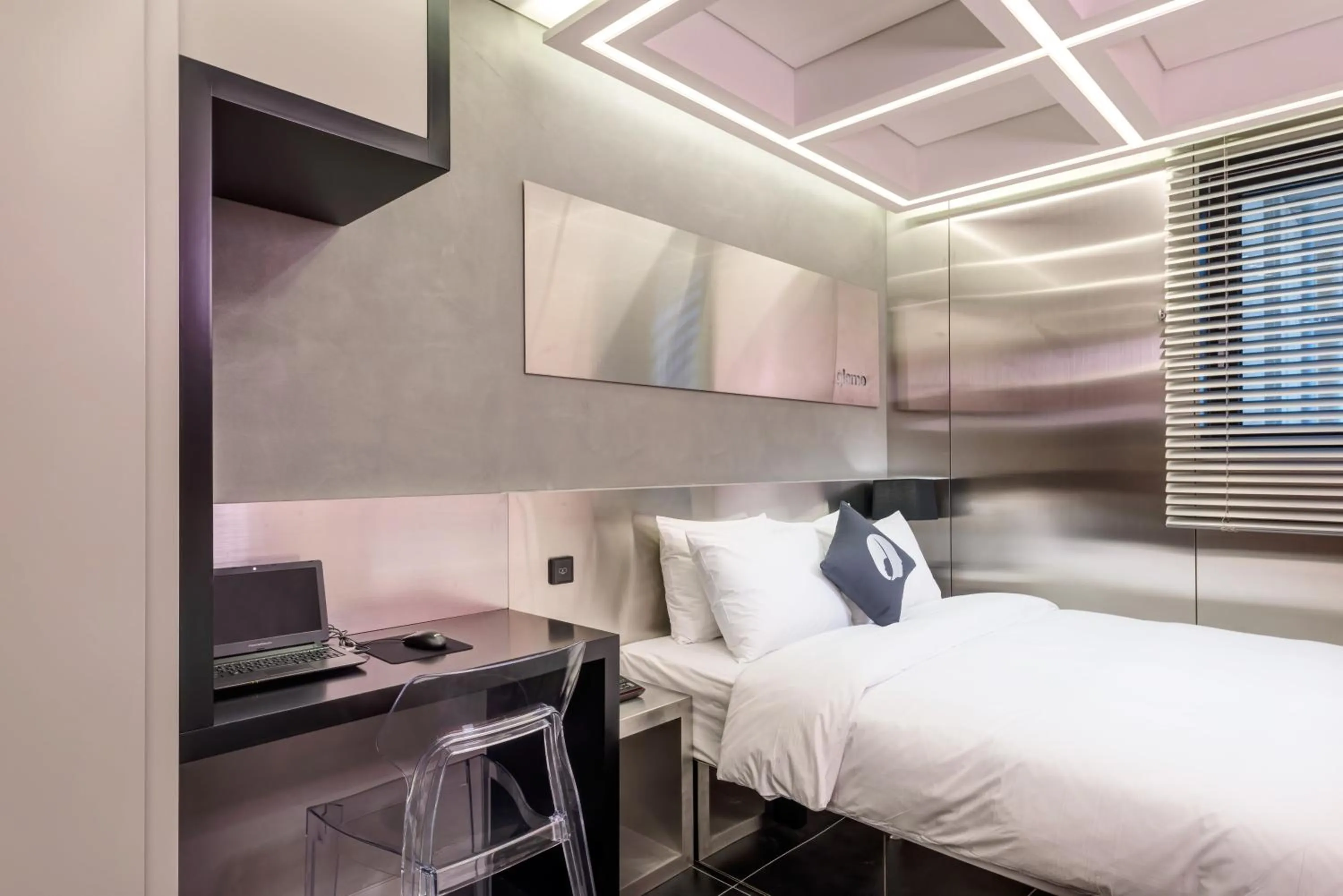 Bed in Hotel The Designers Kondae