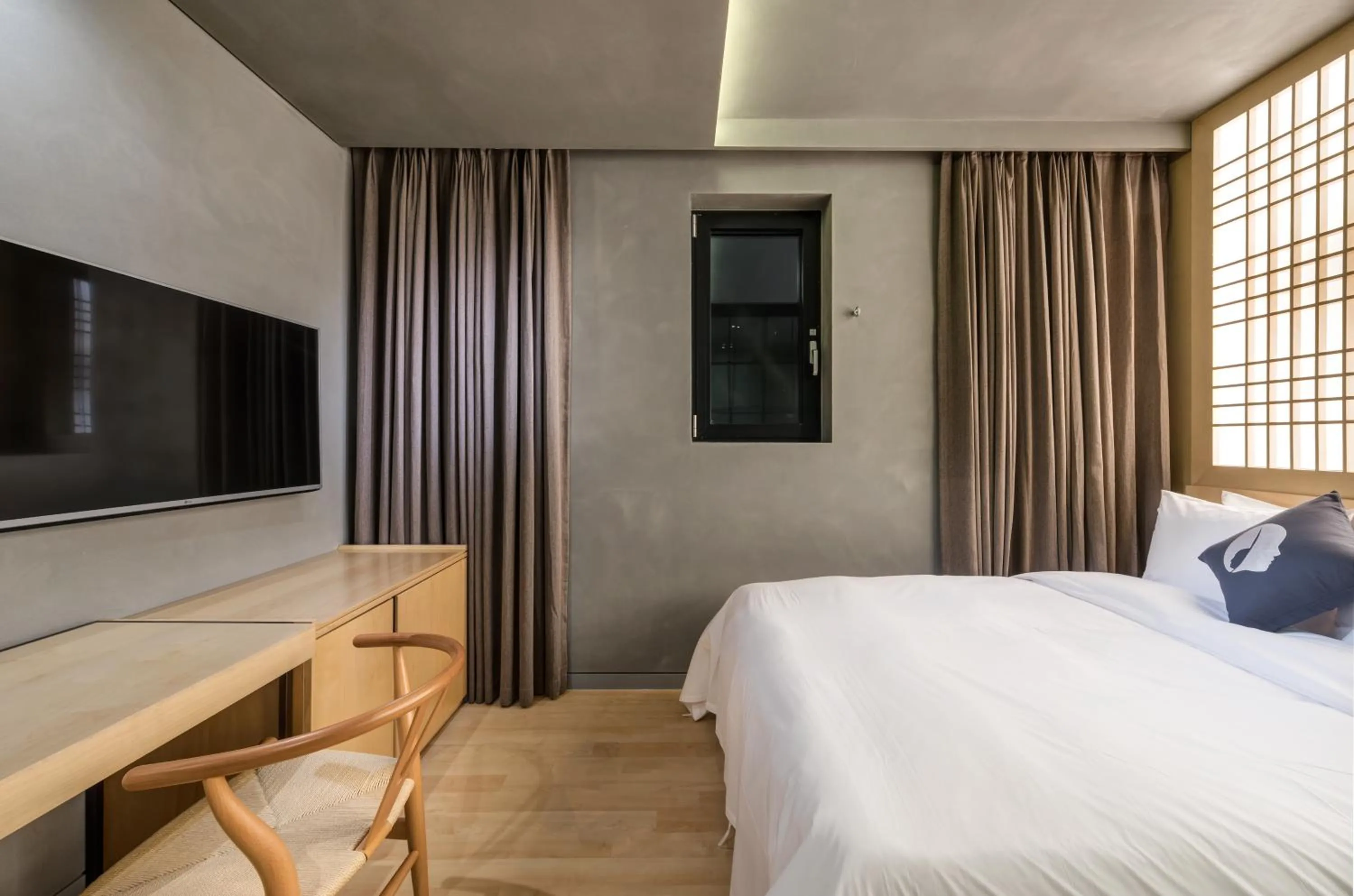 Photo of the whole room, Bed in Hotel The Designers Kondae