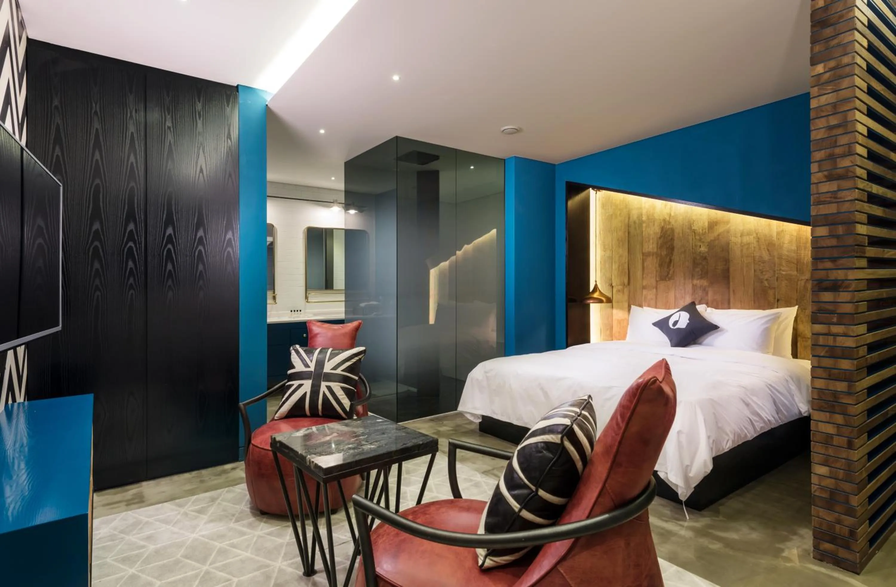 Photo of the whole room, Bed in Hotel The Designers Kondae