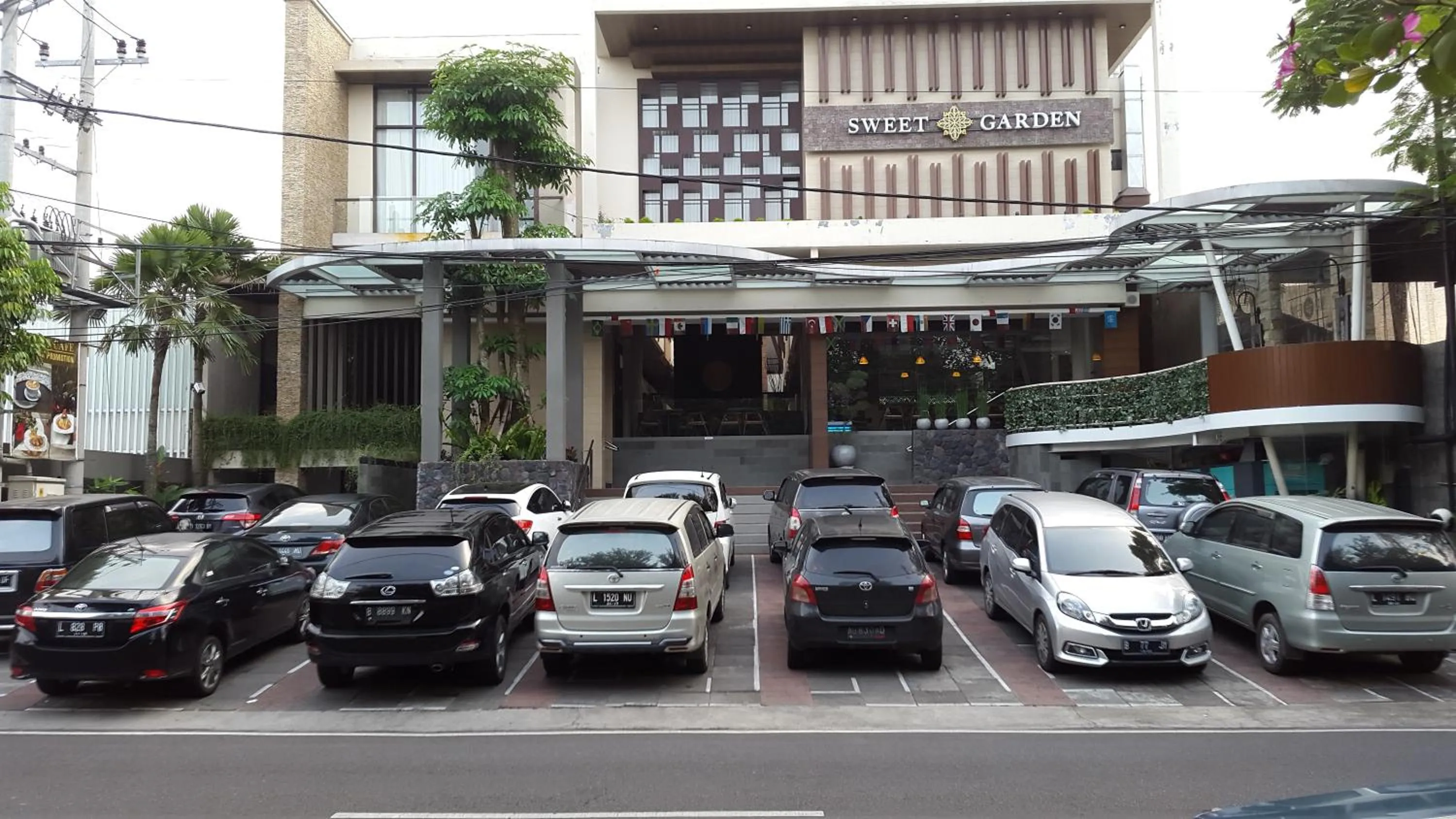 Property building in Sweet Garden Guest House