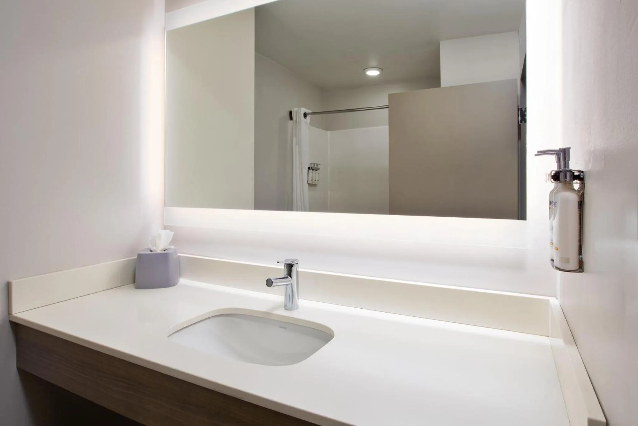 Bathroom in Holiday Inn Express Hotel & Suites Grand Rapids-North by IHG